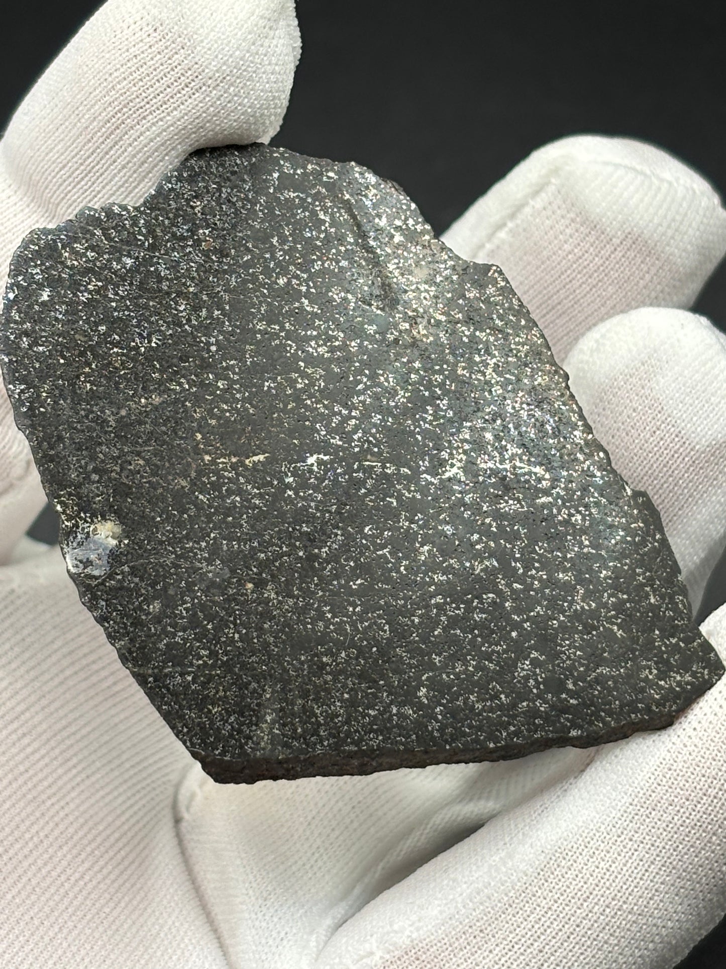 Tassédet 004 Meteorite Fragment 16.6g — Official H5 Melt Breccia Niger "Tchifaddine" Meteorite