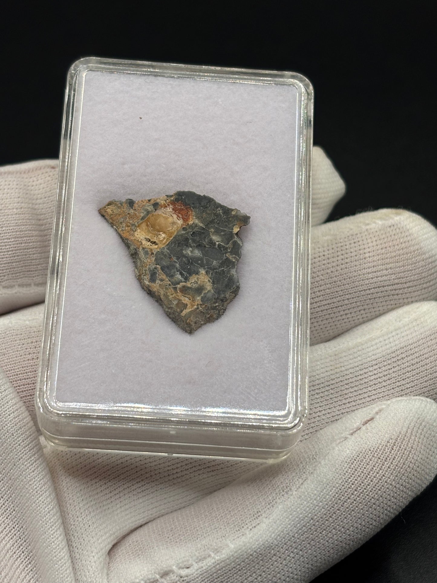 NWA 18045 Lunar Meteorite Specimen Official Lunar Melt Breccia Moon Meteorite