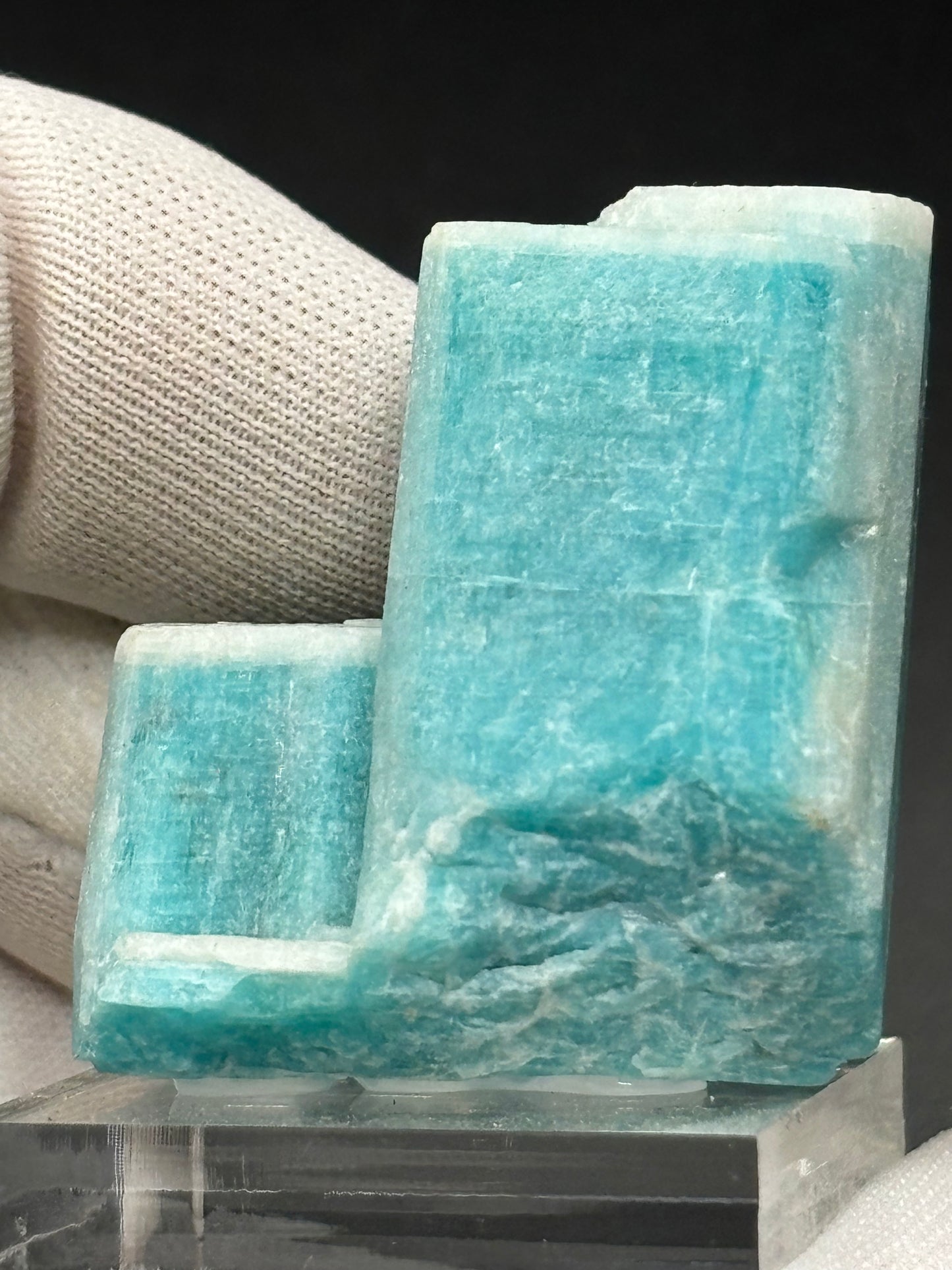 Amazonite – Smokey Hawk Mine, Teller County, Colorado | Perthitic Amazonite Crystals