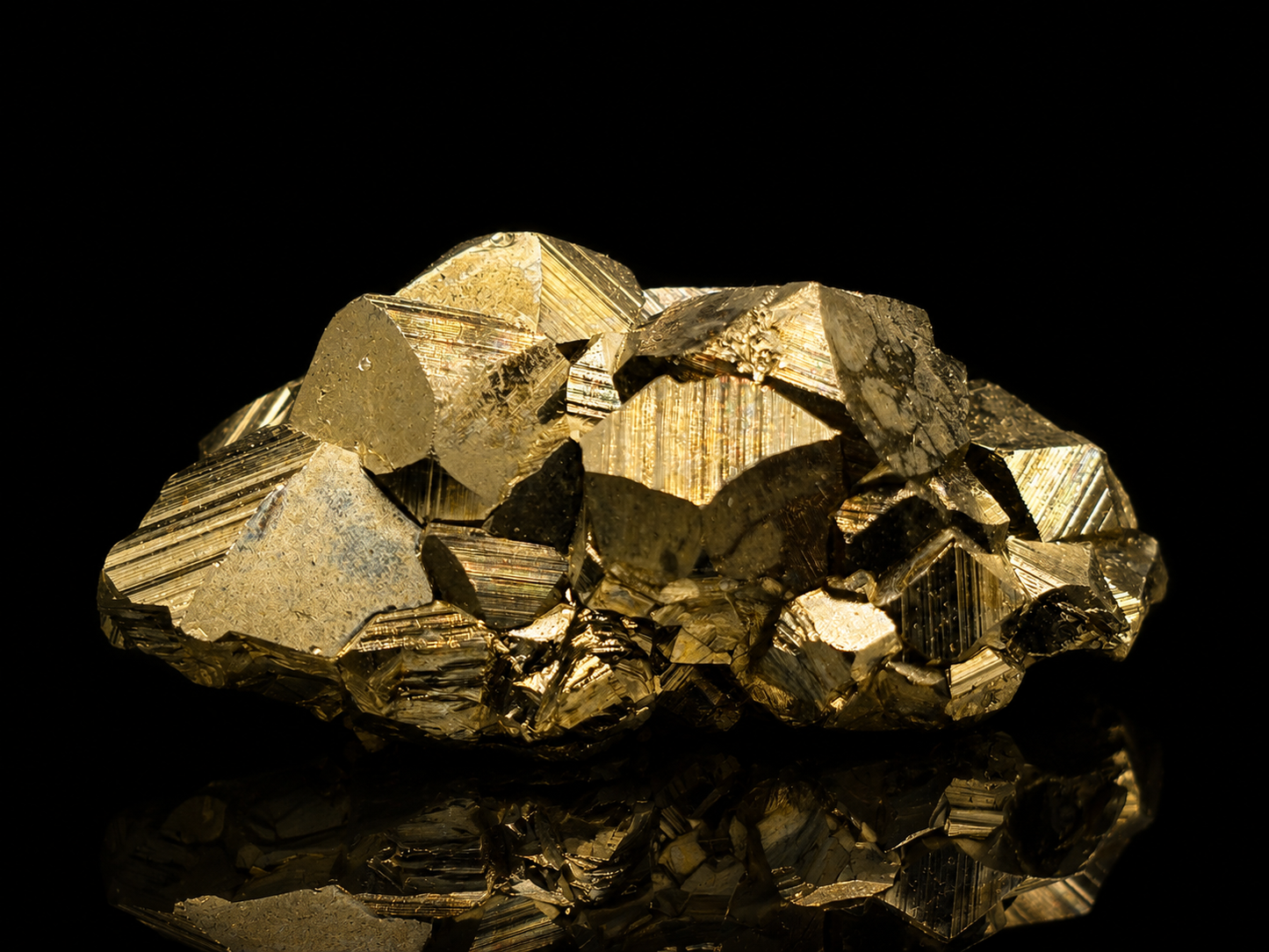 Pyrite Crystal Specimen – Leonard Mine, Butte, Montana, USA