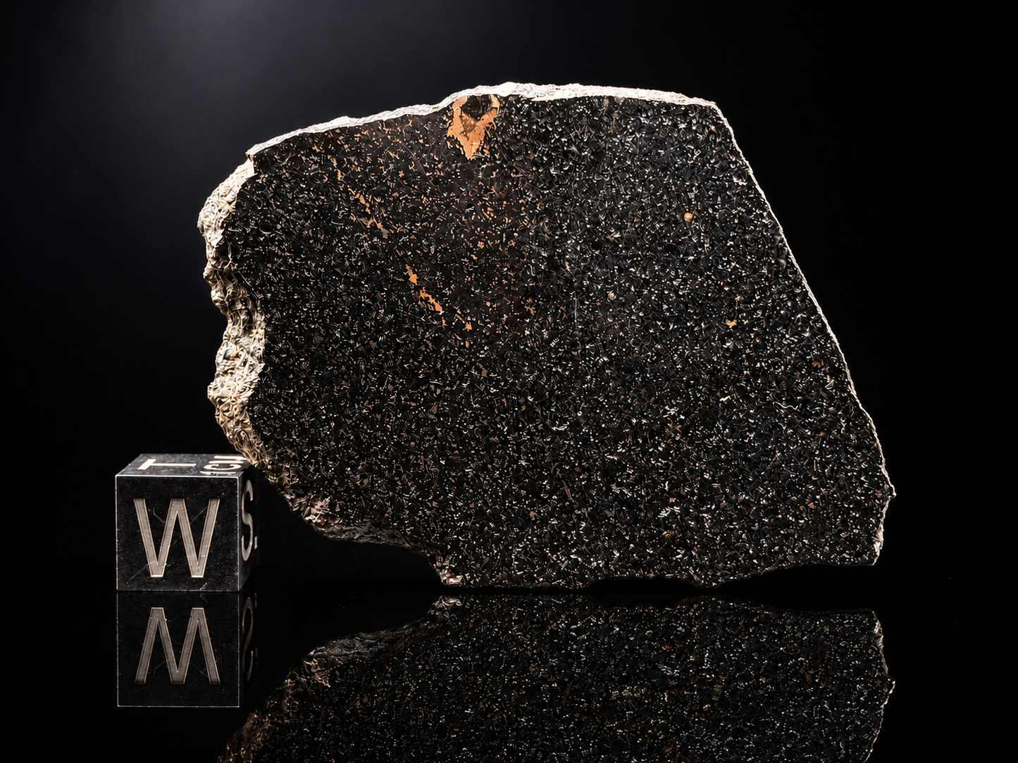 Tassédet 004 Meteorite Fragment 16.6g — Official H5 Melt Breccia Niger "Tchifaddine" Meteorite