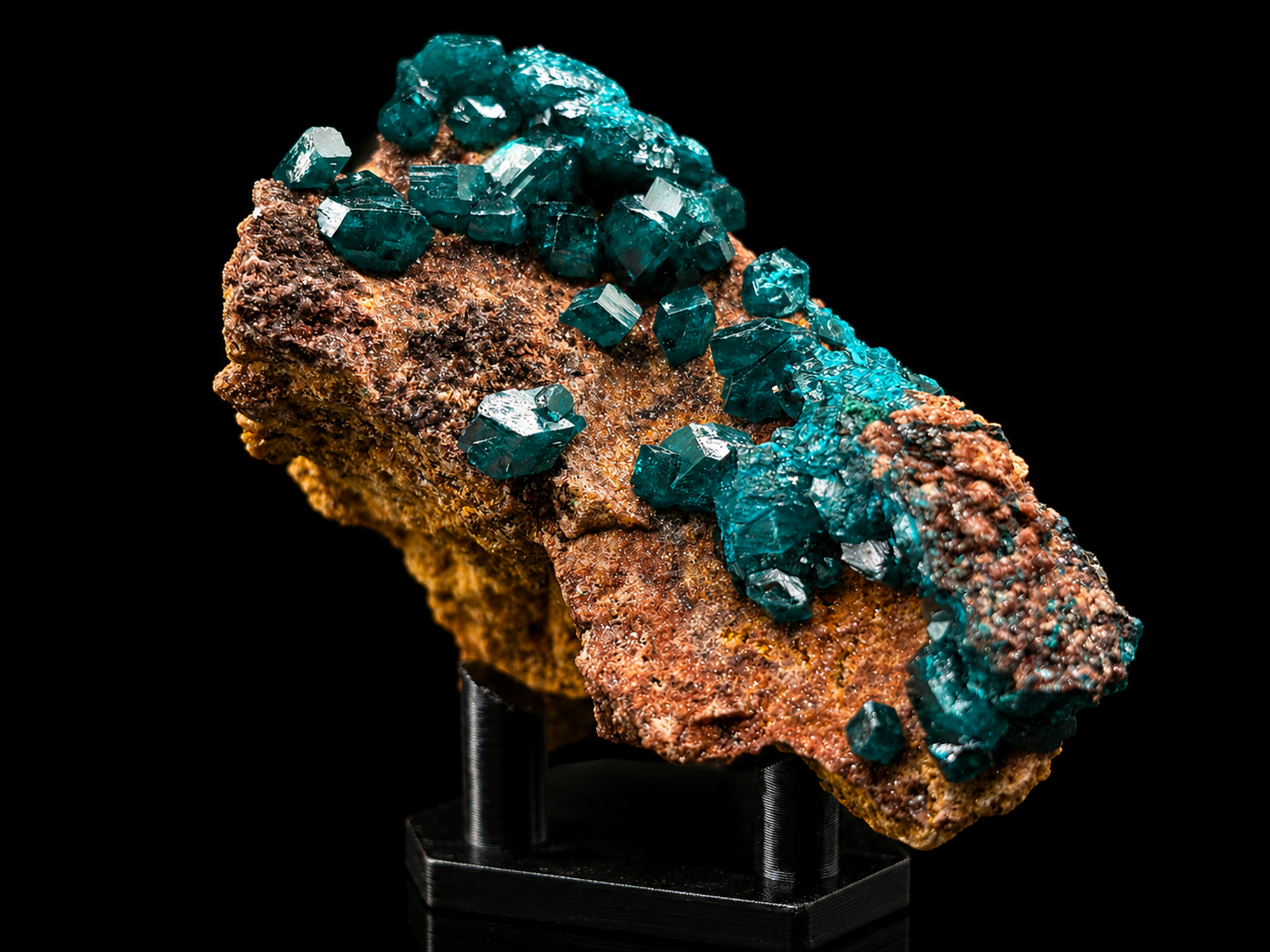 Dioptase Crystal Specimen – Kapata Mine, Kolwezi Mining District, Lualaba Province, Democratic Republic of Congo