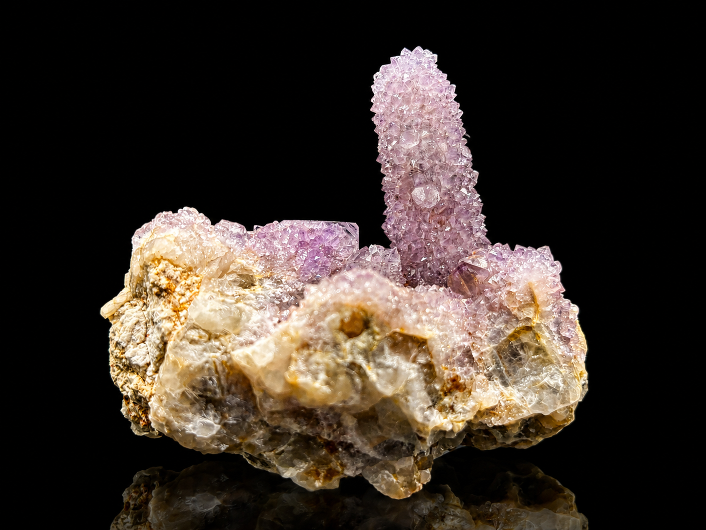 Amethyst Druzy Quartz Specimen Natural Crystal Display Mineral