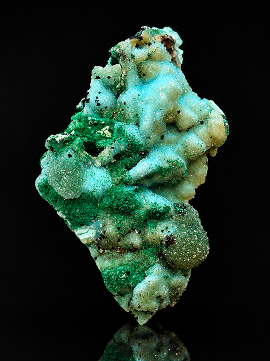 Druzy Malachite & Chrysocolla – Tenke Deposit, Lualaba Province, Democratic Republic of Congo