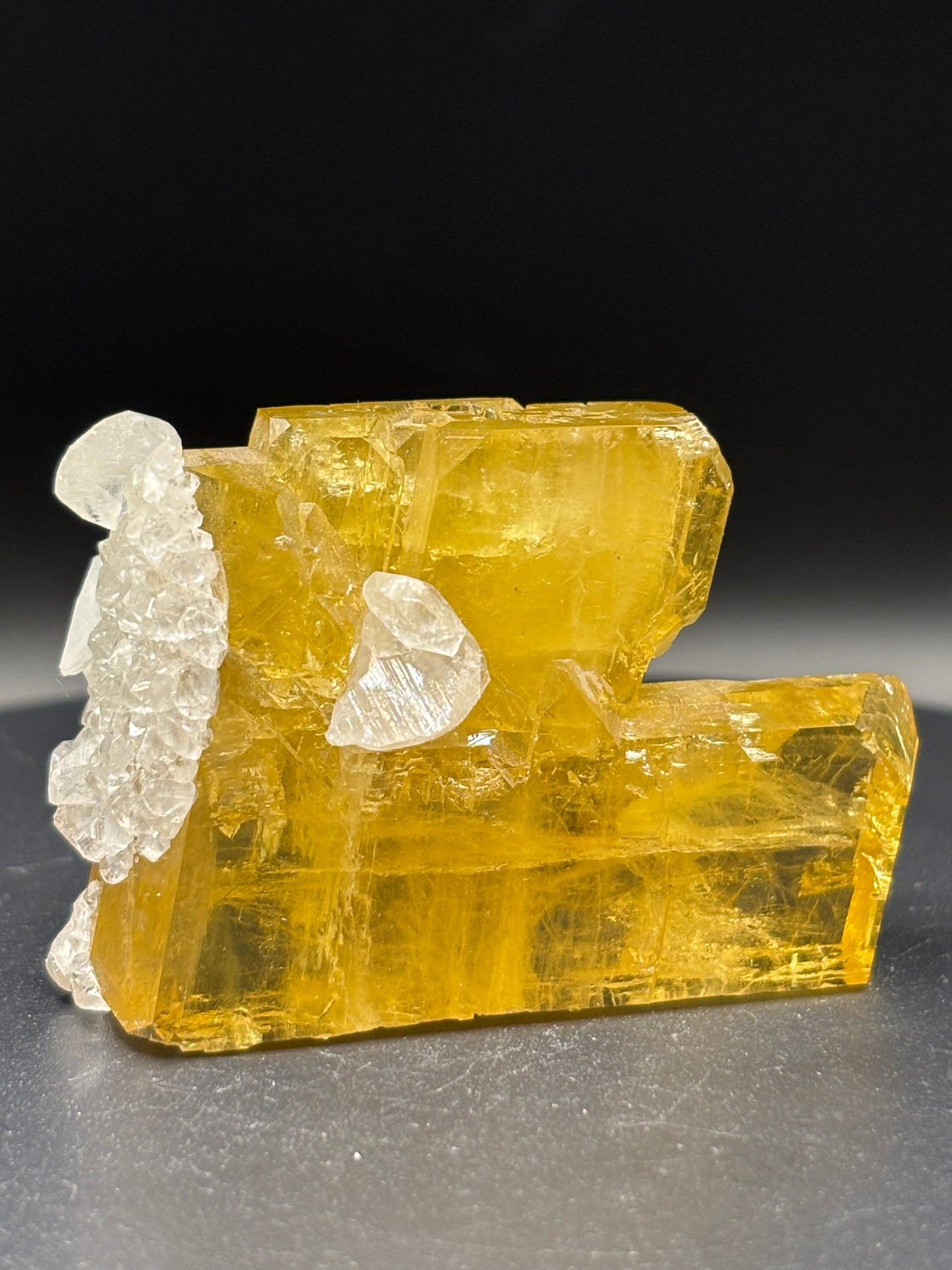 Barite with Quartz – Goldstrike Pocket, Meikle Mine, Nevada – Collected 2000