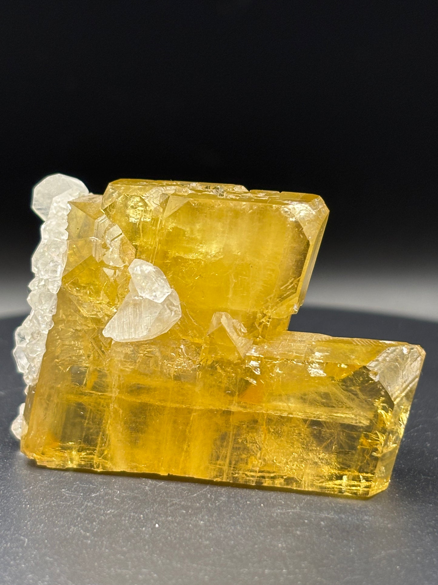 Barite with Quartz – Goldstrike Pocket, Meikle Mine, Nevada – Collected 2000