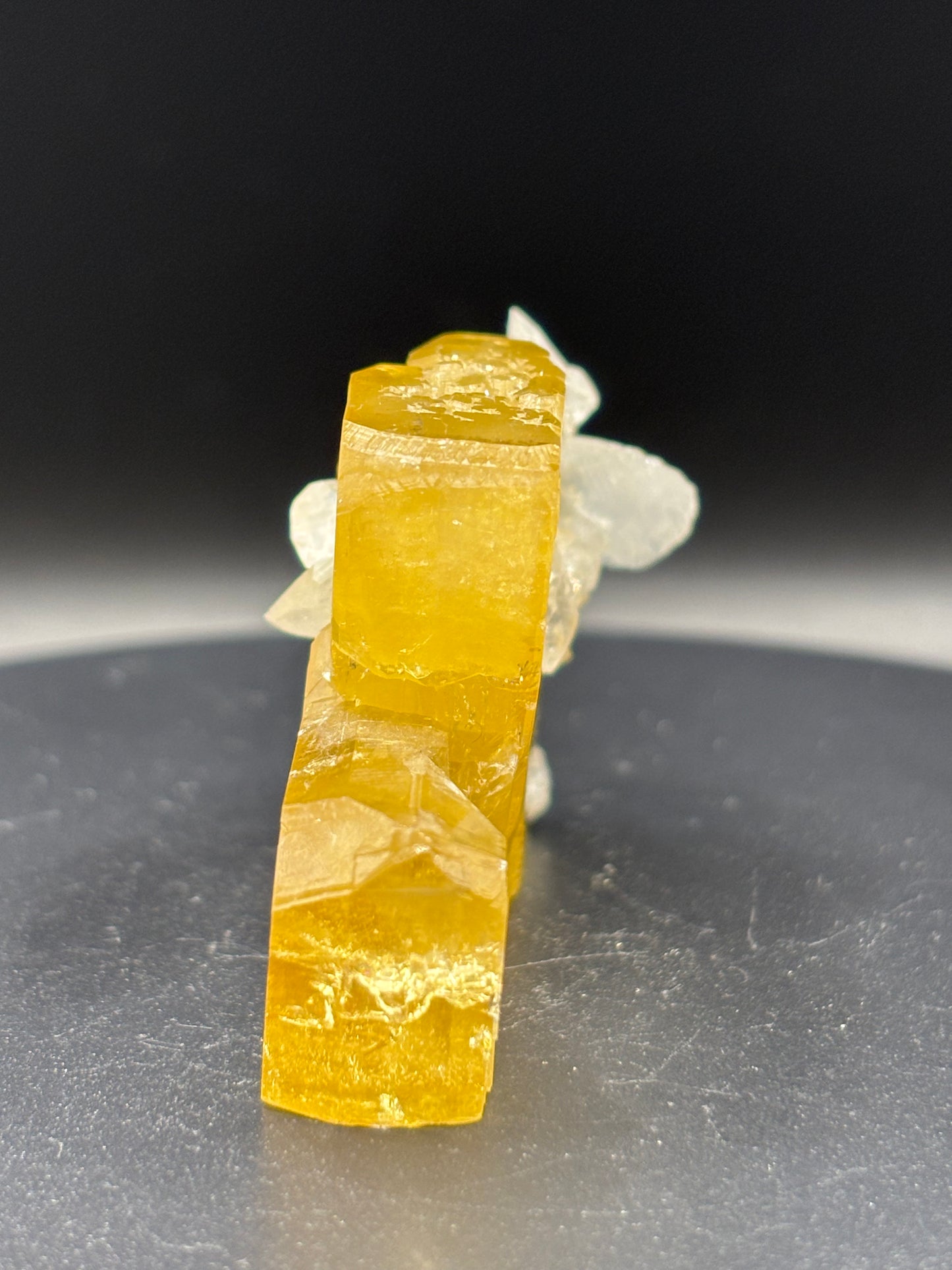Barite with Quartz – Goldstrike Pocket, Meikle Mine, Nevada – Collected 2000