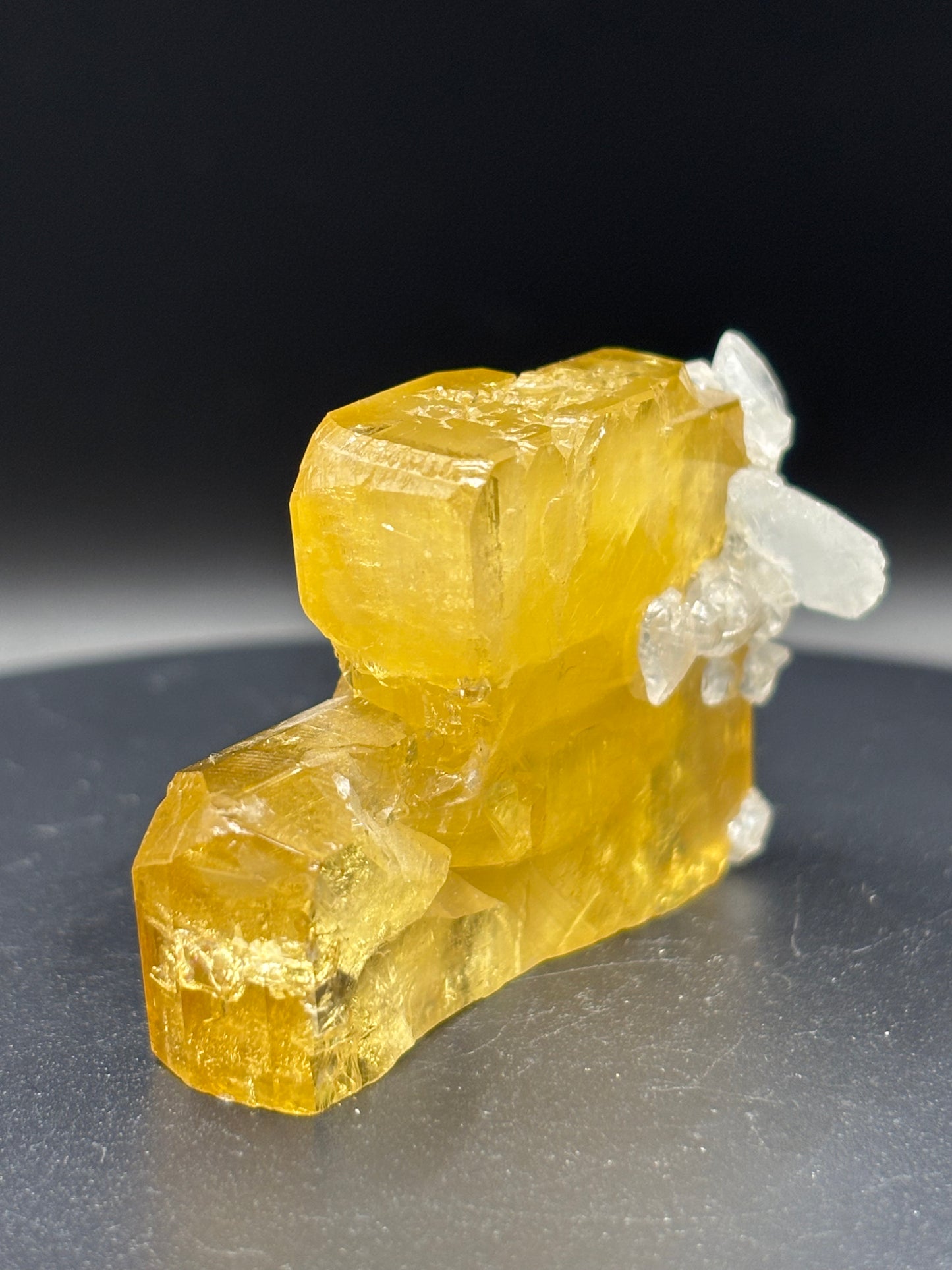 Barite with Quartz – Goldstrike Pocket, Meikle Mine, Nevada – Collected 2000