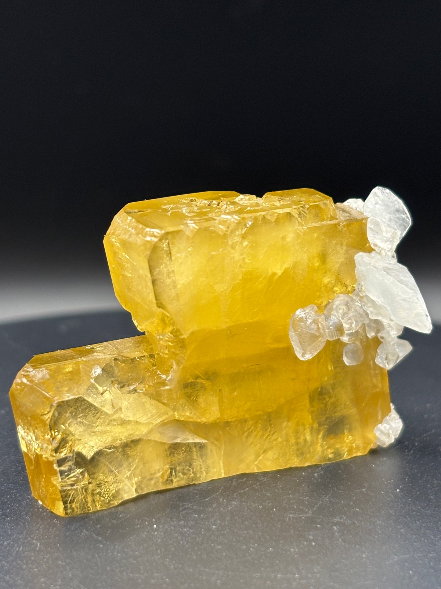 Barite with Quartz – Goldstrike Pocket, Meikle Mine, Nevada – Collected 2000
