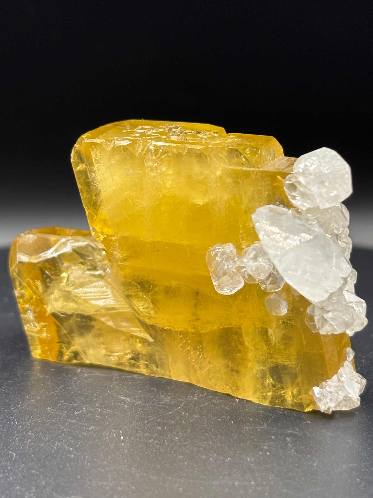 Barite with Quartz – Goldstrike Pocket, Meikle Mine, Nevada – Collected 2000