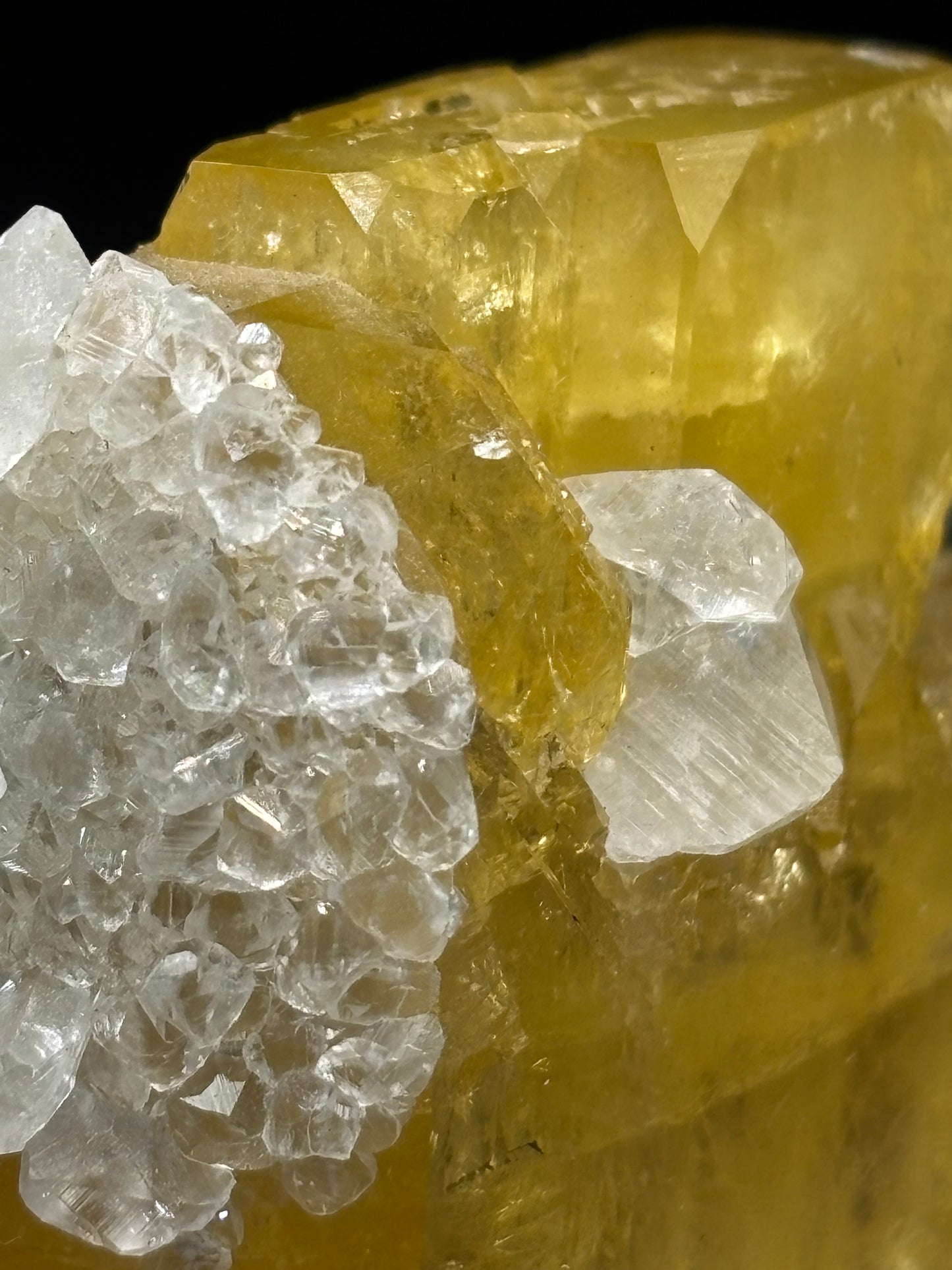 Barite with Quartz – Goldstrike Pocket, Meikle Mine, Nevada – Collected 2000