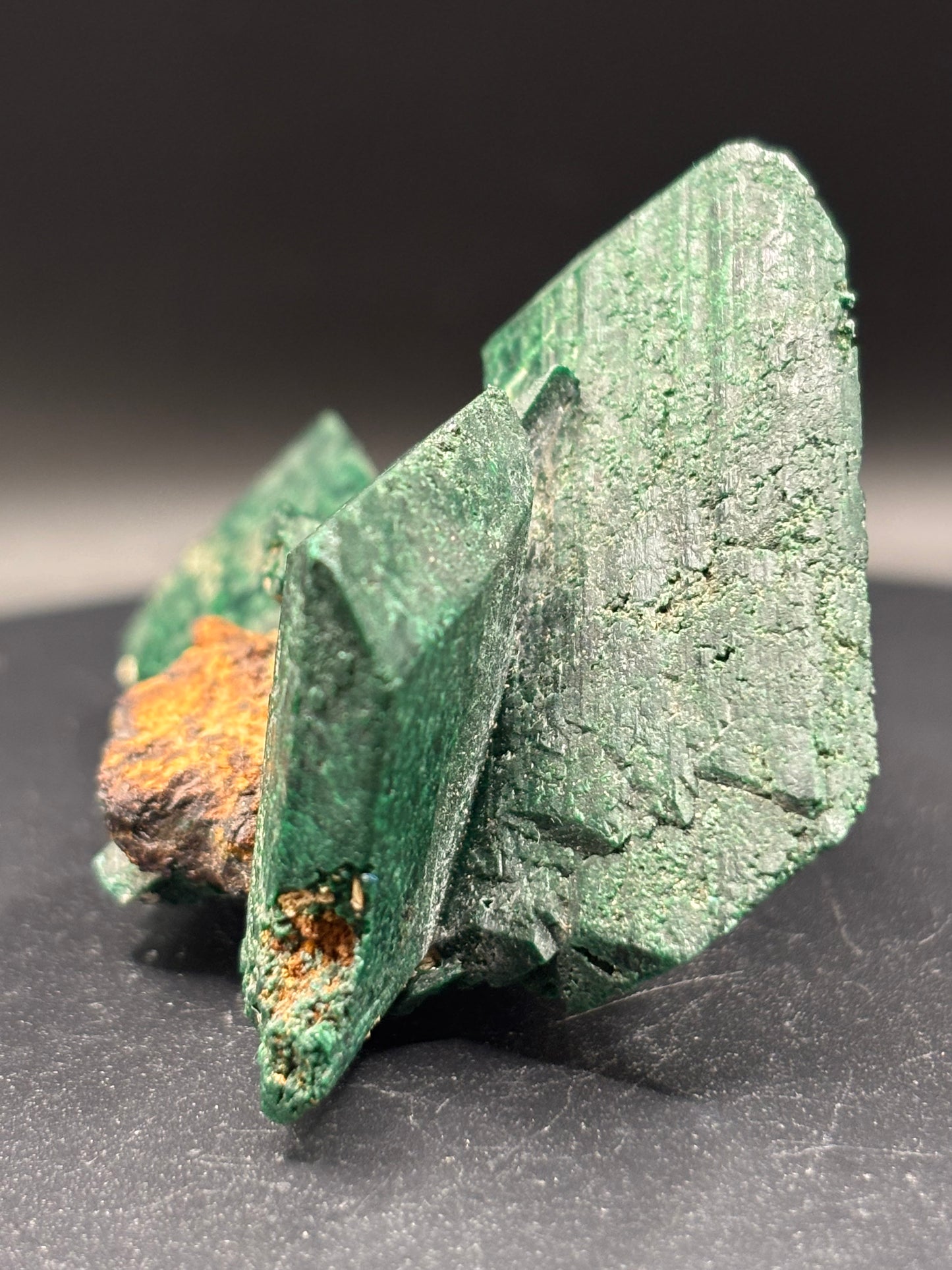 Malachite Pseudomorph After Azurite – Touissit Mine, Oujda, Morocco