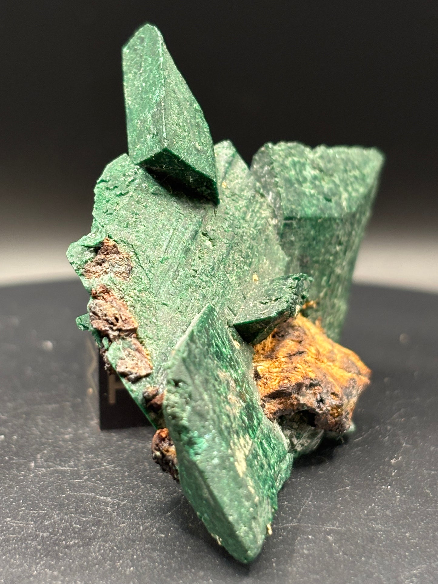 Malachite Pseudomorph After Azurite – Touissit Mine, Oujda, Morocco