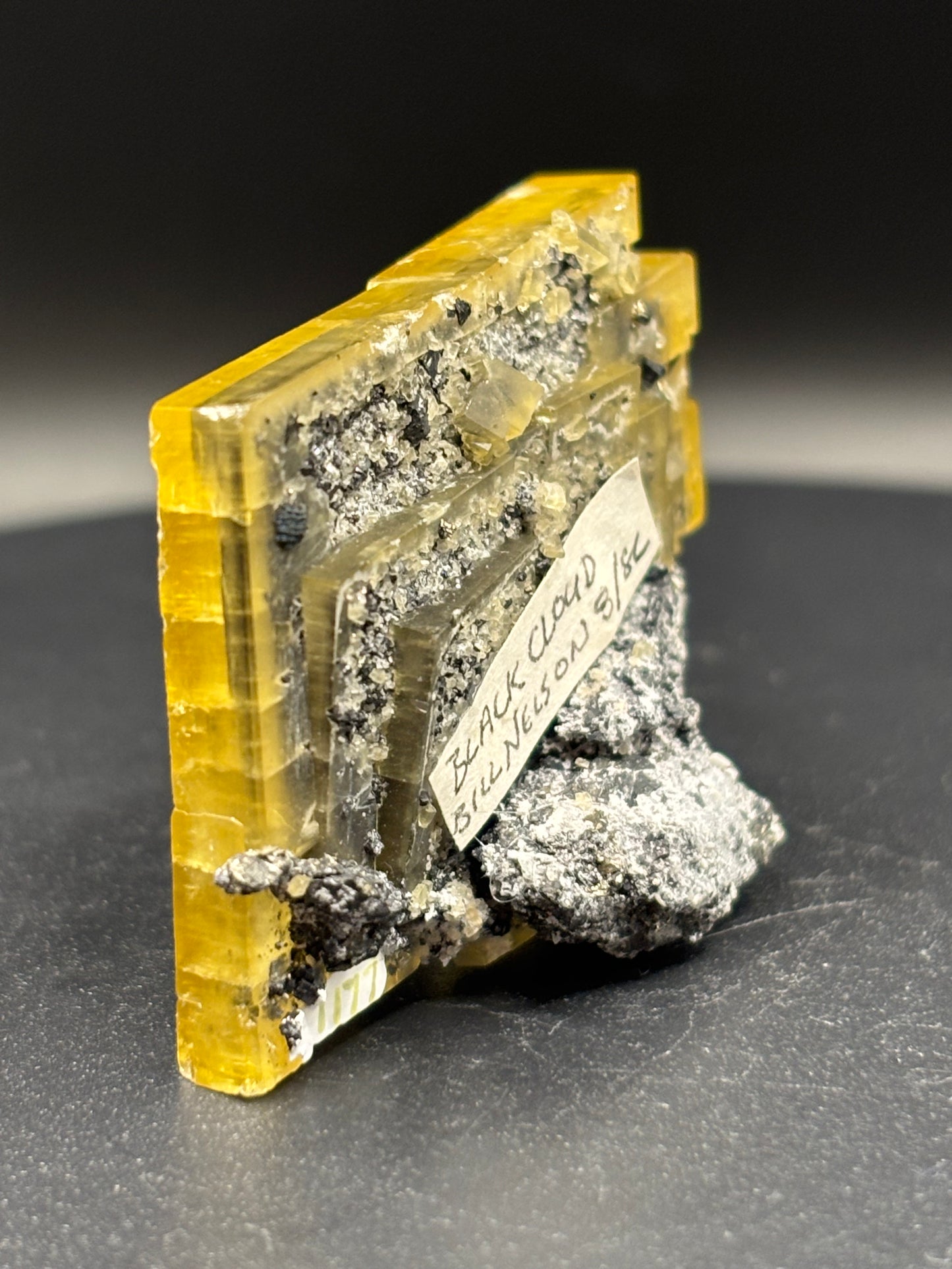 Barite Crystal Specimen – Black Cloud Mine, Leadville, Colorado, USA