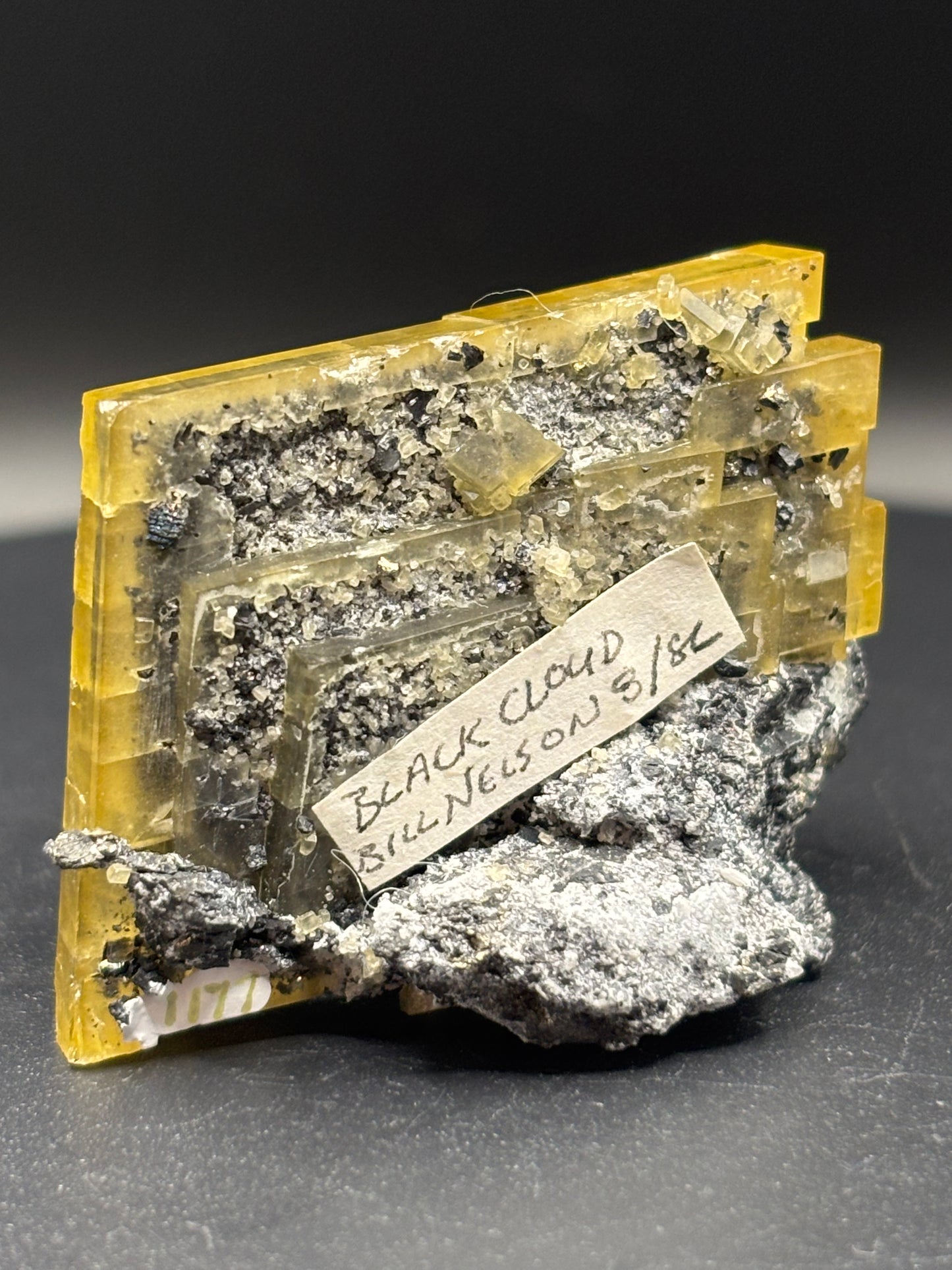 Barite Crystal Specimen – Black Cloud Mine, Leadville, Colorado, USA