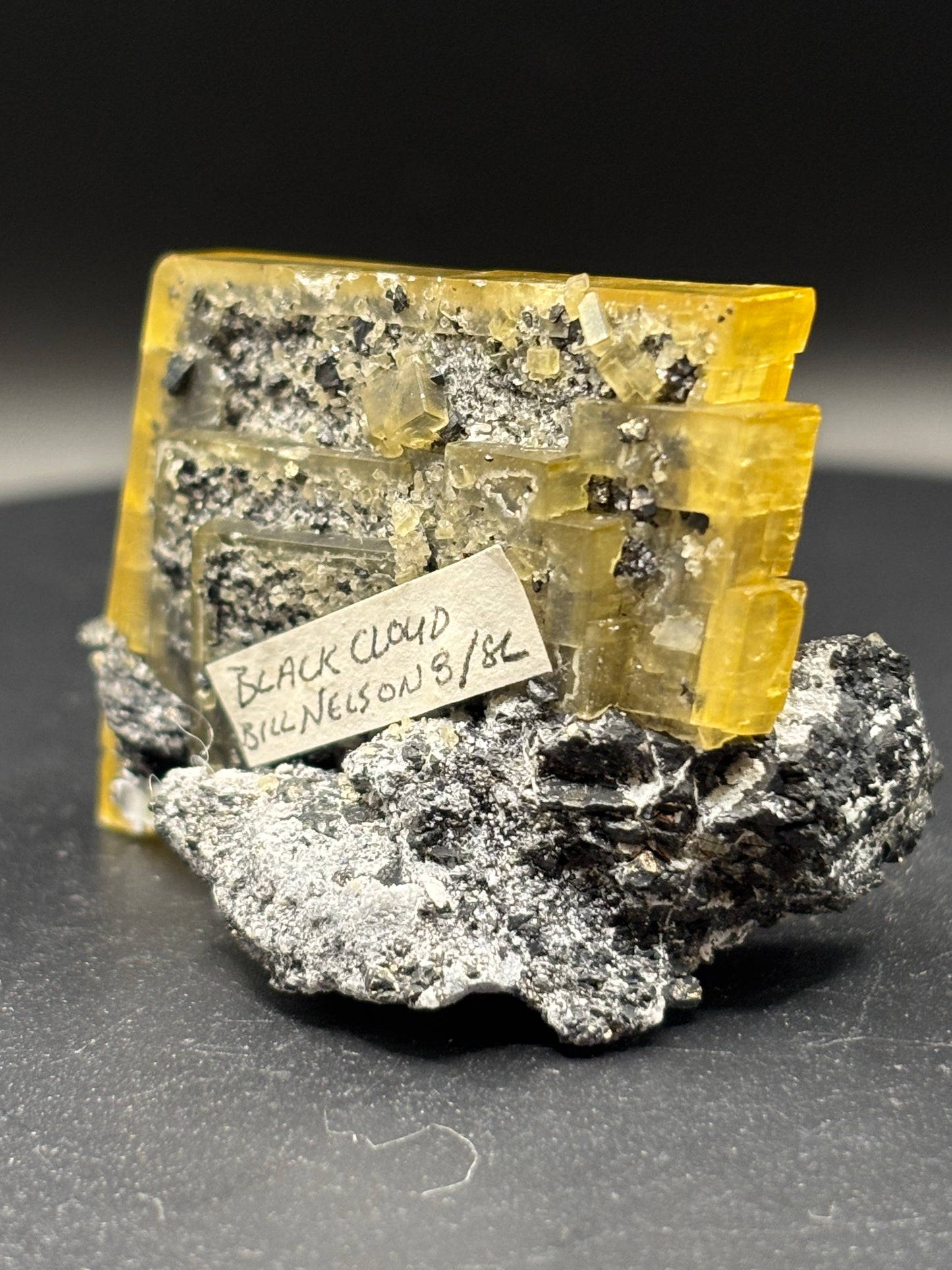 Barite Crystal Specimen – Black Cloud Mine, Leadville, Colorado, USA
