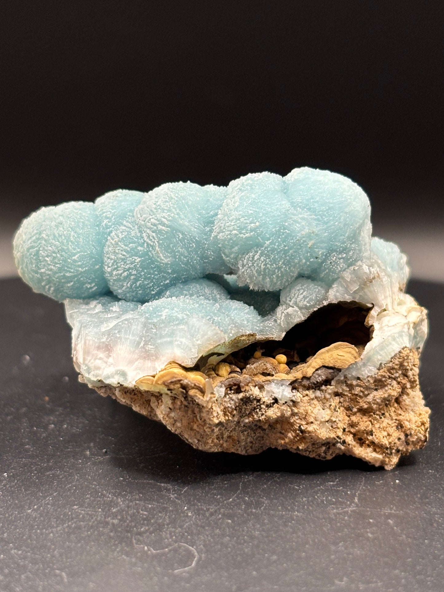 Hemimorphite Crystal Specimen – 79 Mine, 470 ft Level, Arizona, USA