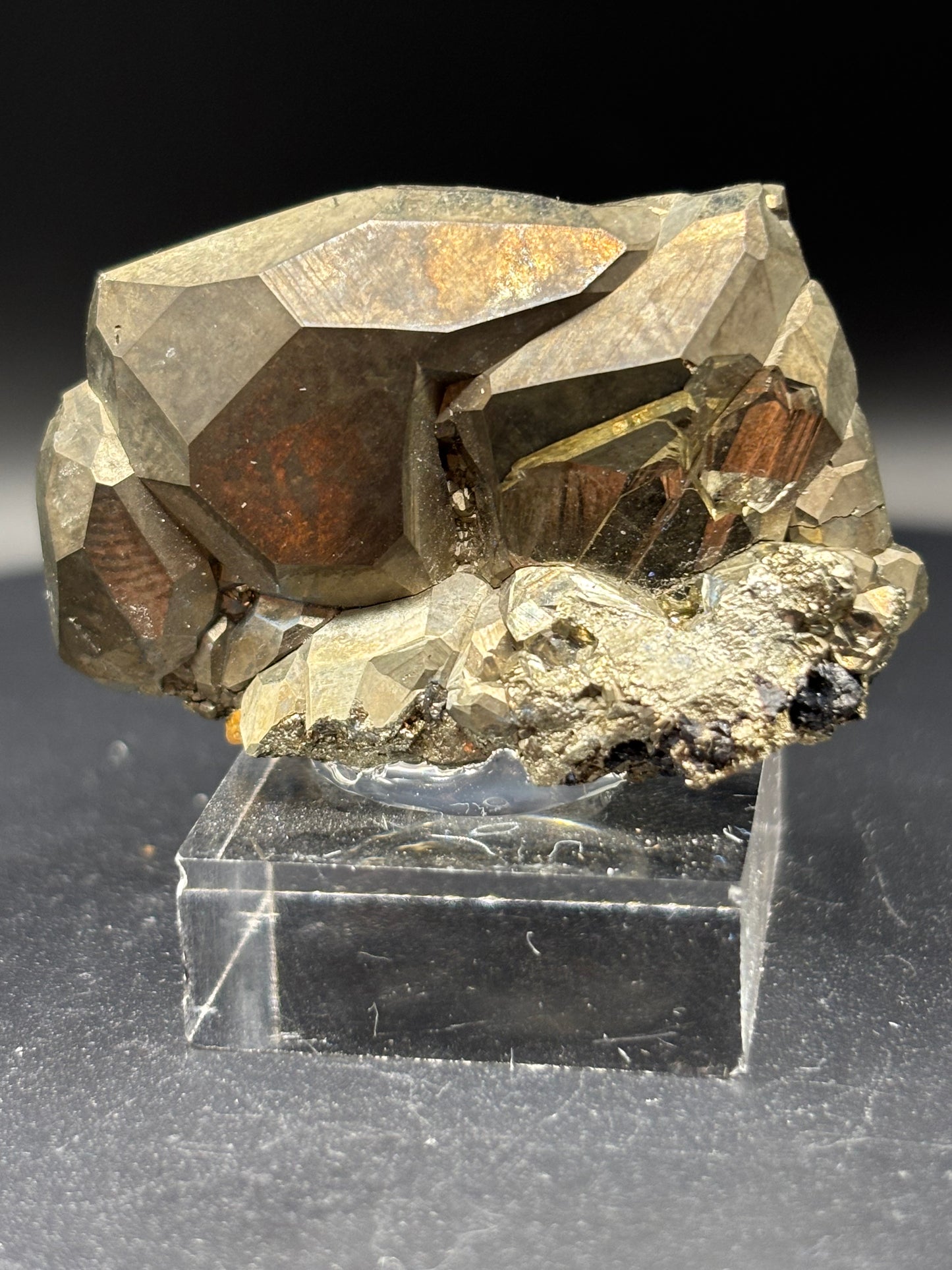 Pyrite Crystals – Nanisivik Mine, Stope 29, Baffin Island, Nunavut, Canada