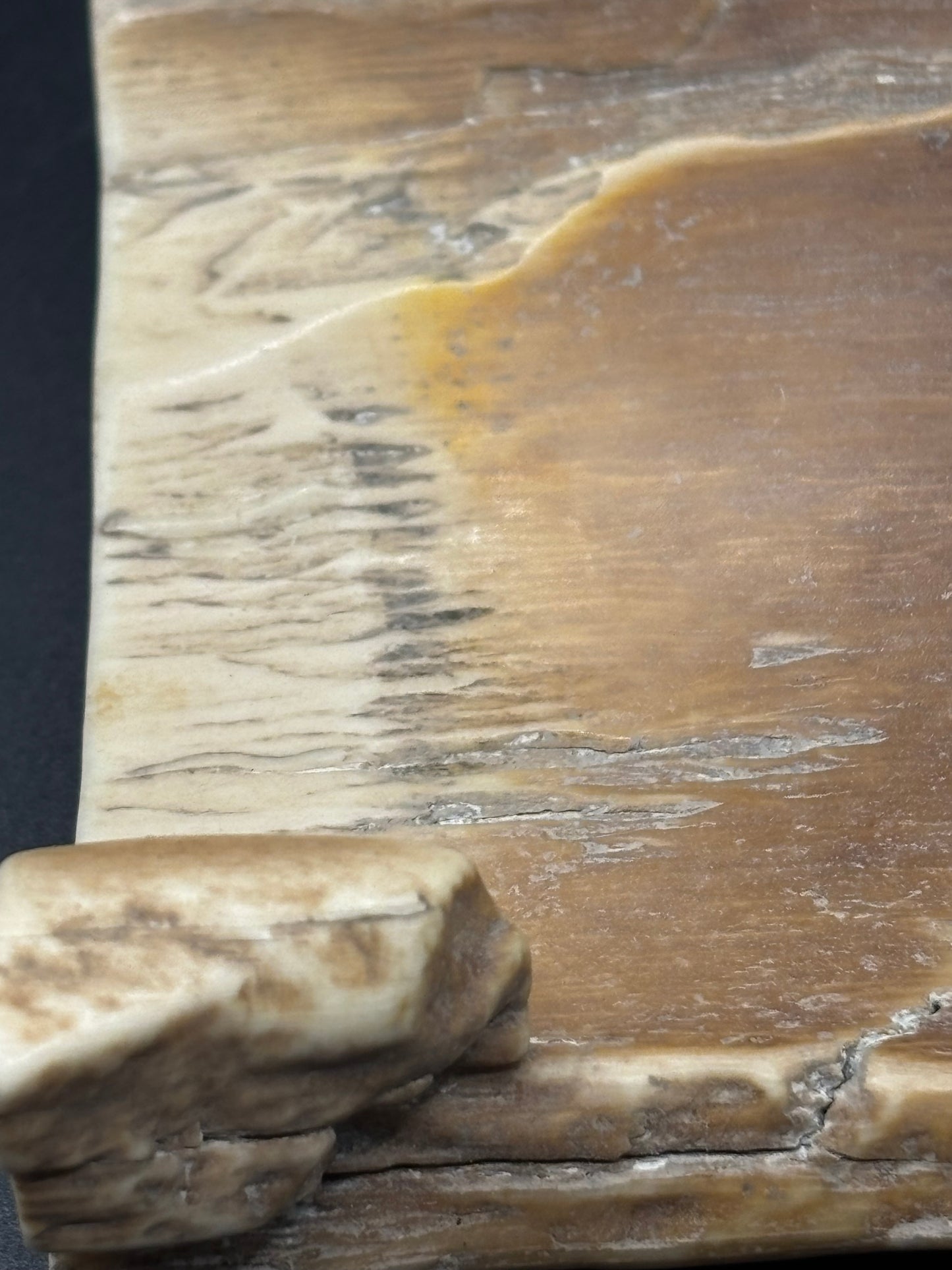 Woolly Mammoth Ivory Tusk Section 3 oz – Alaska 2025 Find – Authentic Fossil Specimen