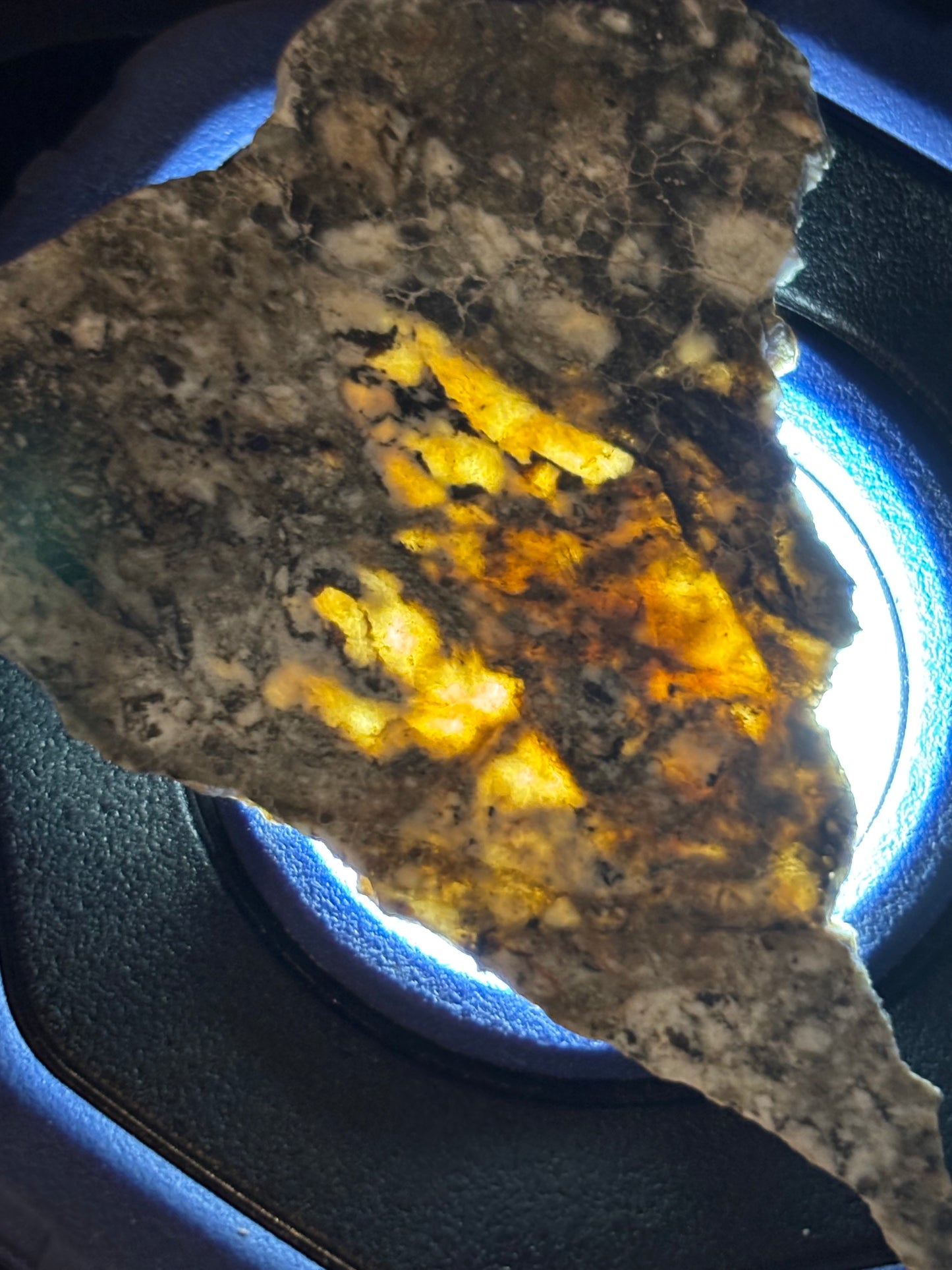 Touat 005 Lunar Feldspathic Breccia — Slice (8.25g)