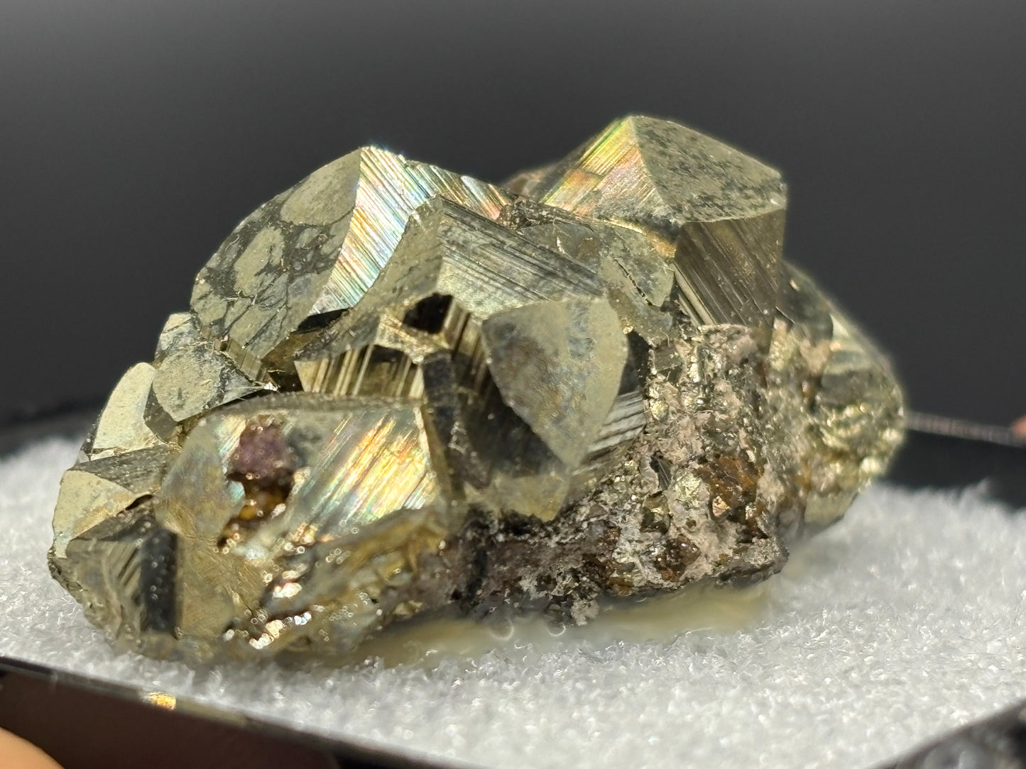 Pyrite Crystal Specimen – Leonard Mine, Butte, Montana, USA