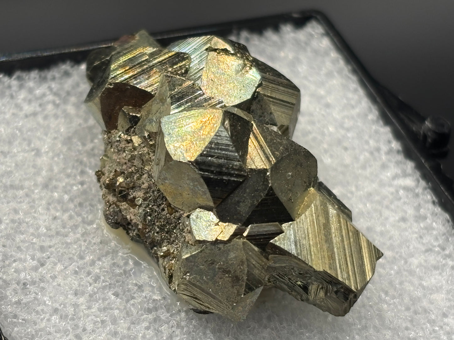 Pyrite Crystal Specimen – Leonard Mine, Butte, Montana, USA