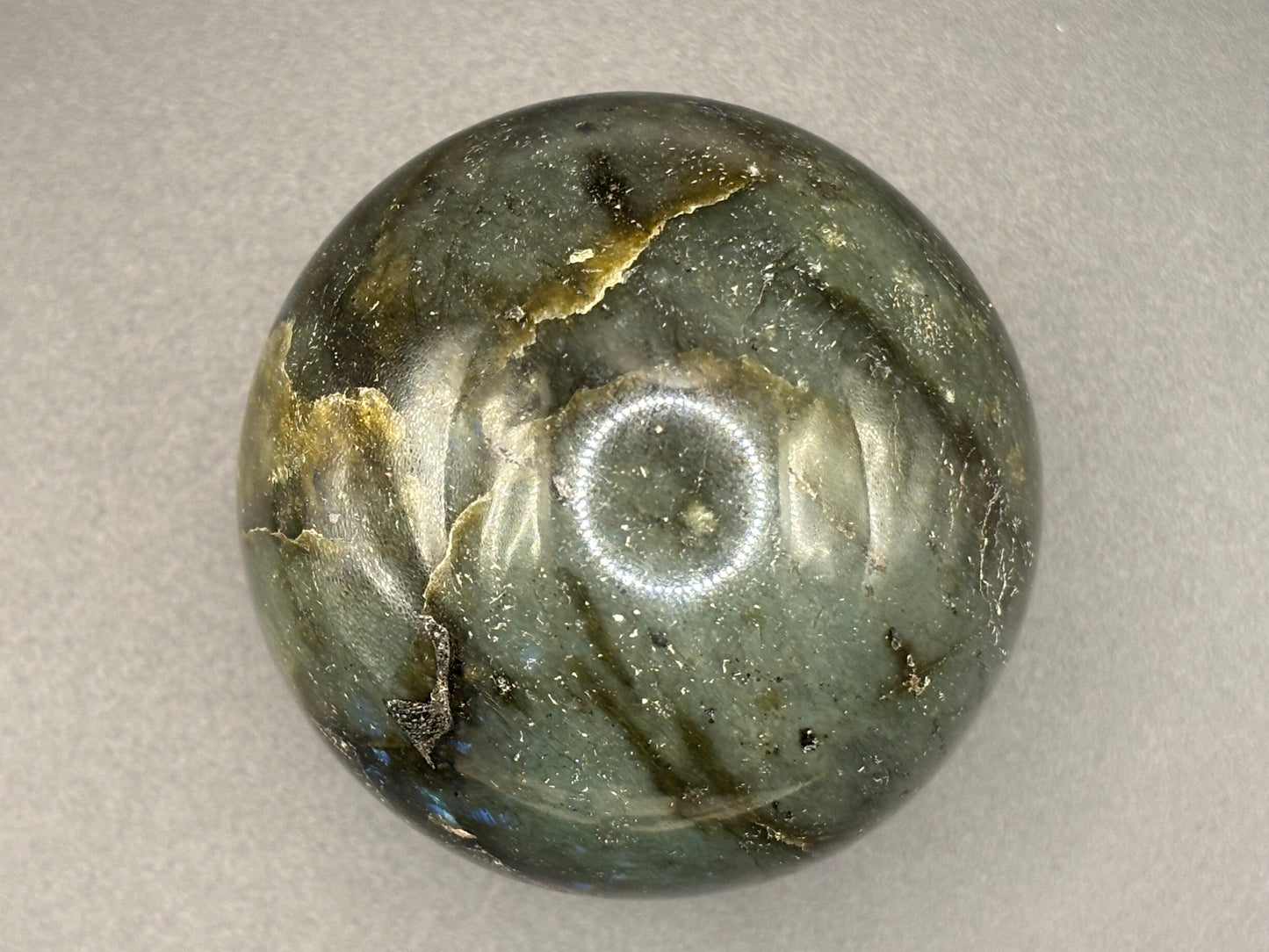 Labradorite Sphere 6cm 340g Flashing Feldspar Crystal Polished Mineral Specimen