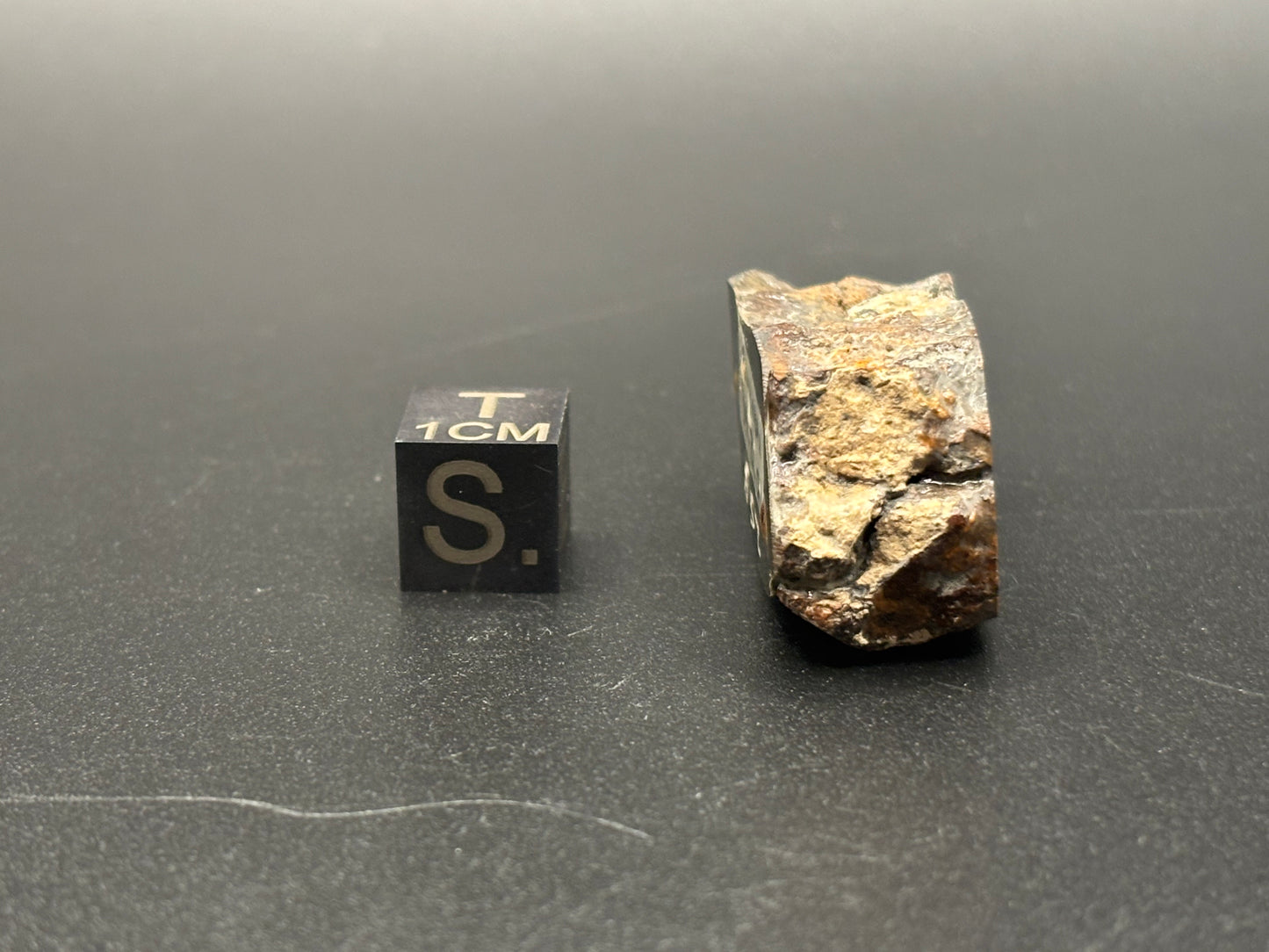 Canyon Diablo Graphite Nodule Slice – Meteor Crater, Arizona, USA