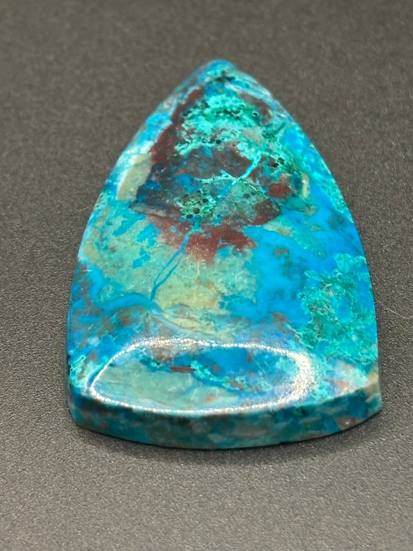 Rowley Mine Arizona Chrysocolla Cabochon Polished Copper Mineral Gemstone Cab Southwestern Lapidary
