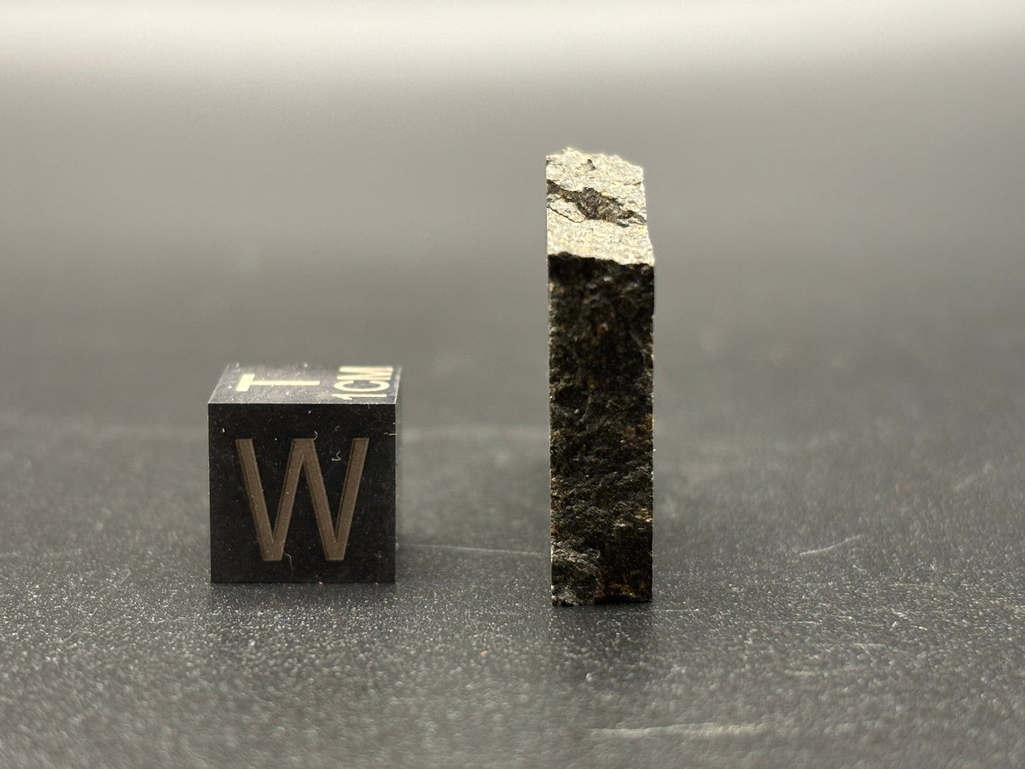 Felt (b) Meteorite Specimen Rare Official L3.5-5 Chondrite Oklahoma Meteorite Genomict Breccia