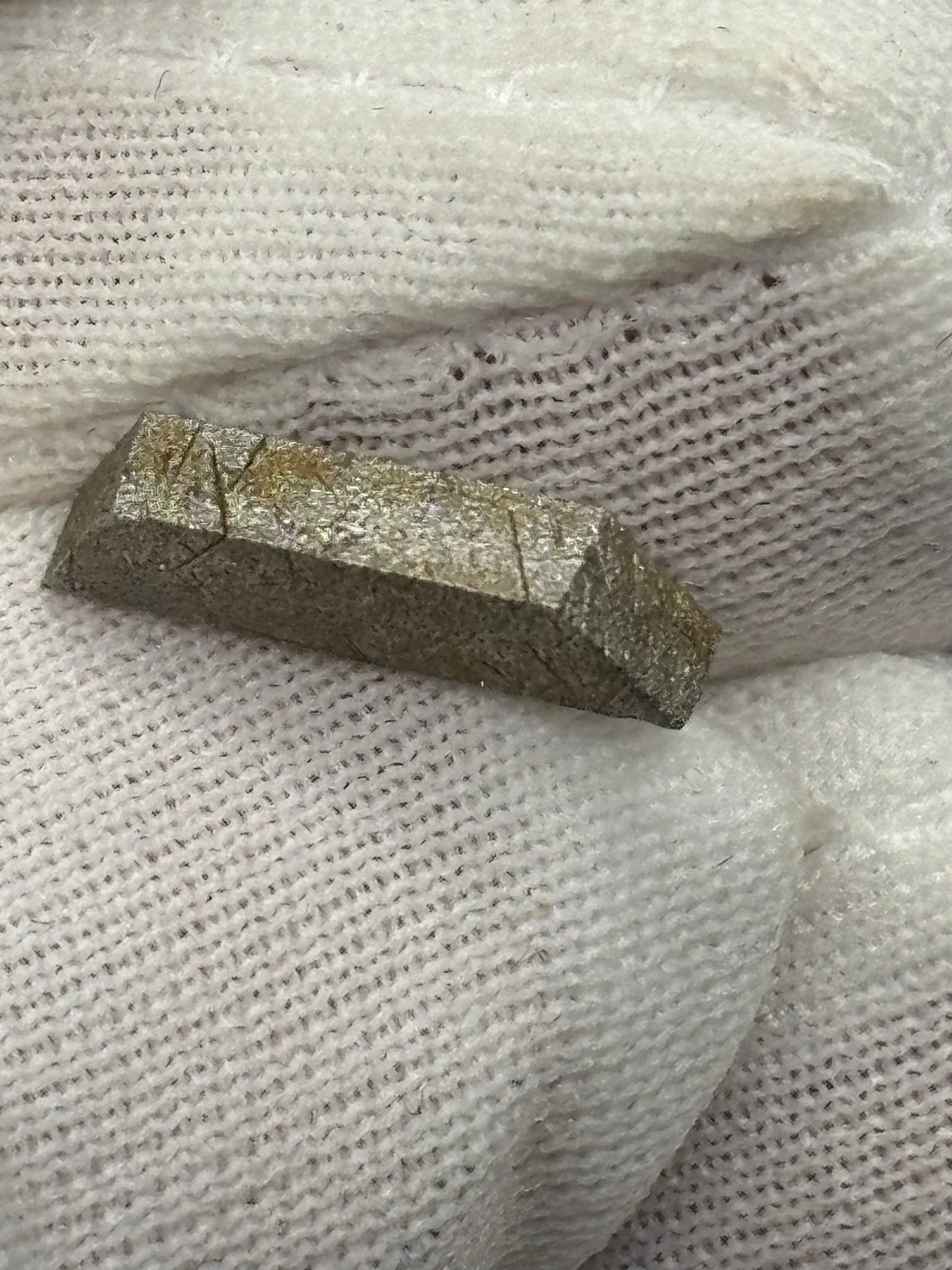 Staunton Iron Meteorite Specimen Rare Official IIIE Iron Meteorite Virginia Meteorite Found 1869