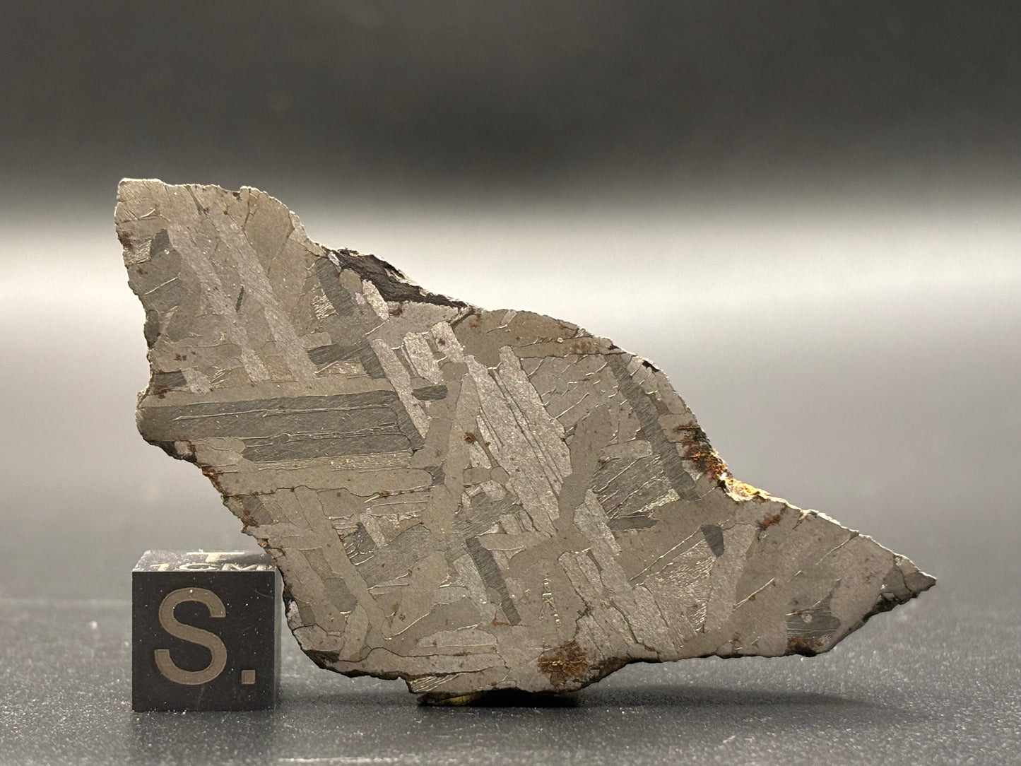 Toluca Iron Meteorite Specimen Historic IAB-sLL Iron Meteorite Mexico Found 1776