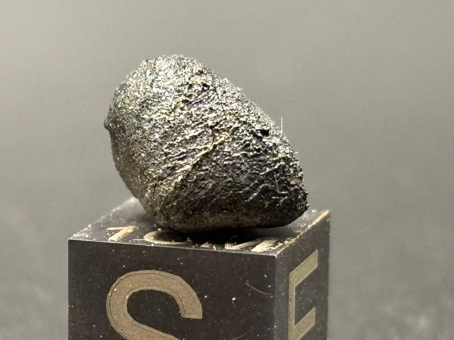 McDonough Meteorite Specimen Historic 2025 Georgia Observed Fall Official L6 Chondrite 100% Crust