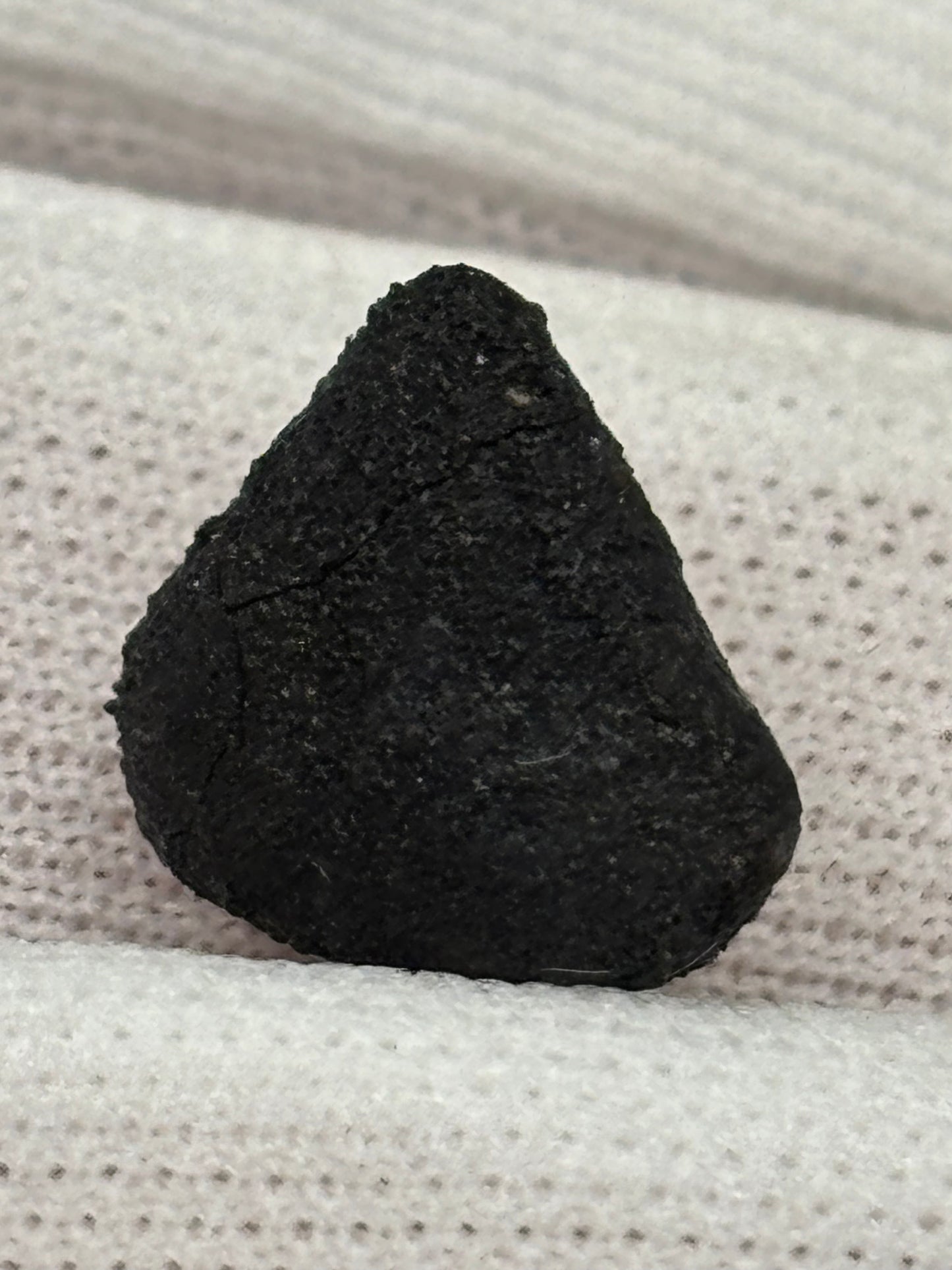 McDonough Meteorite Specimen Historic 2025 Georgia Observed Fall Official L6 Chondrite 100% Crust