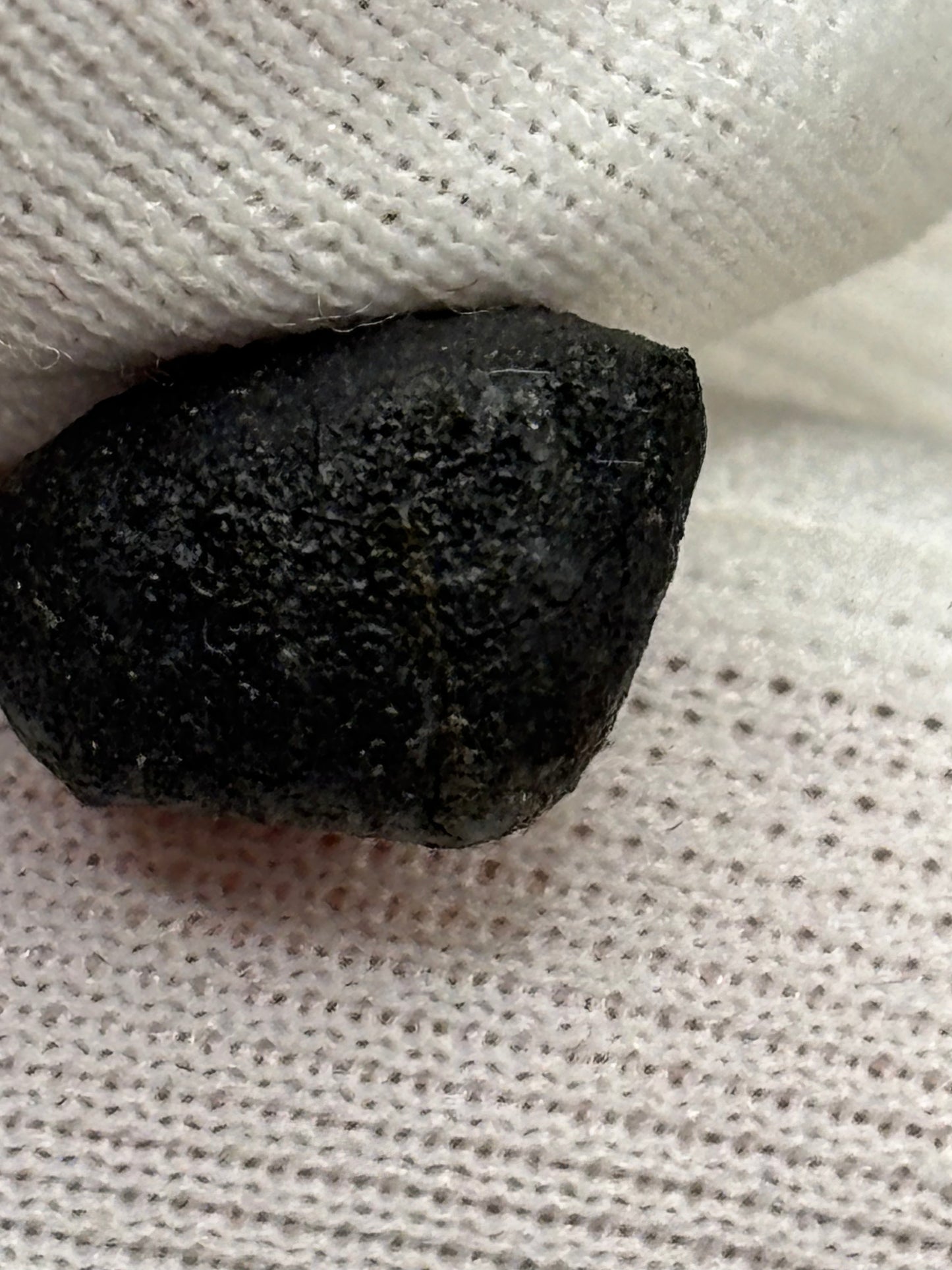 McDonough Meteorite Specimen Historic 2025 Georgia Observed Fall Official L6 Chondrite 100% Crust