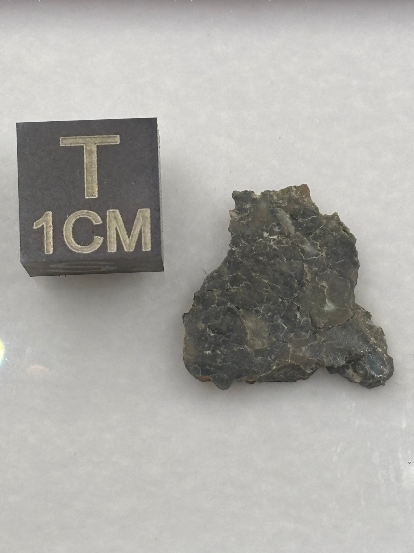 Laâyoune 002 Lunar Meteorite Specimen Official Feldspathic Breccia Moon Meteorite