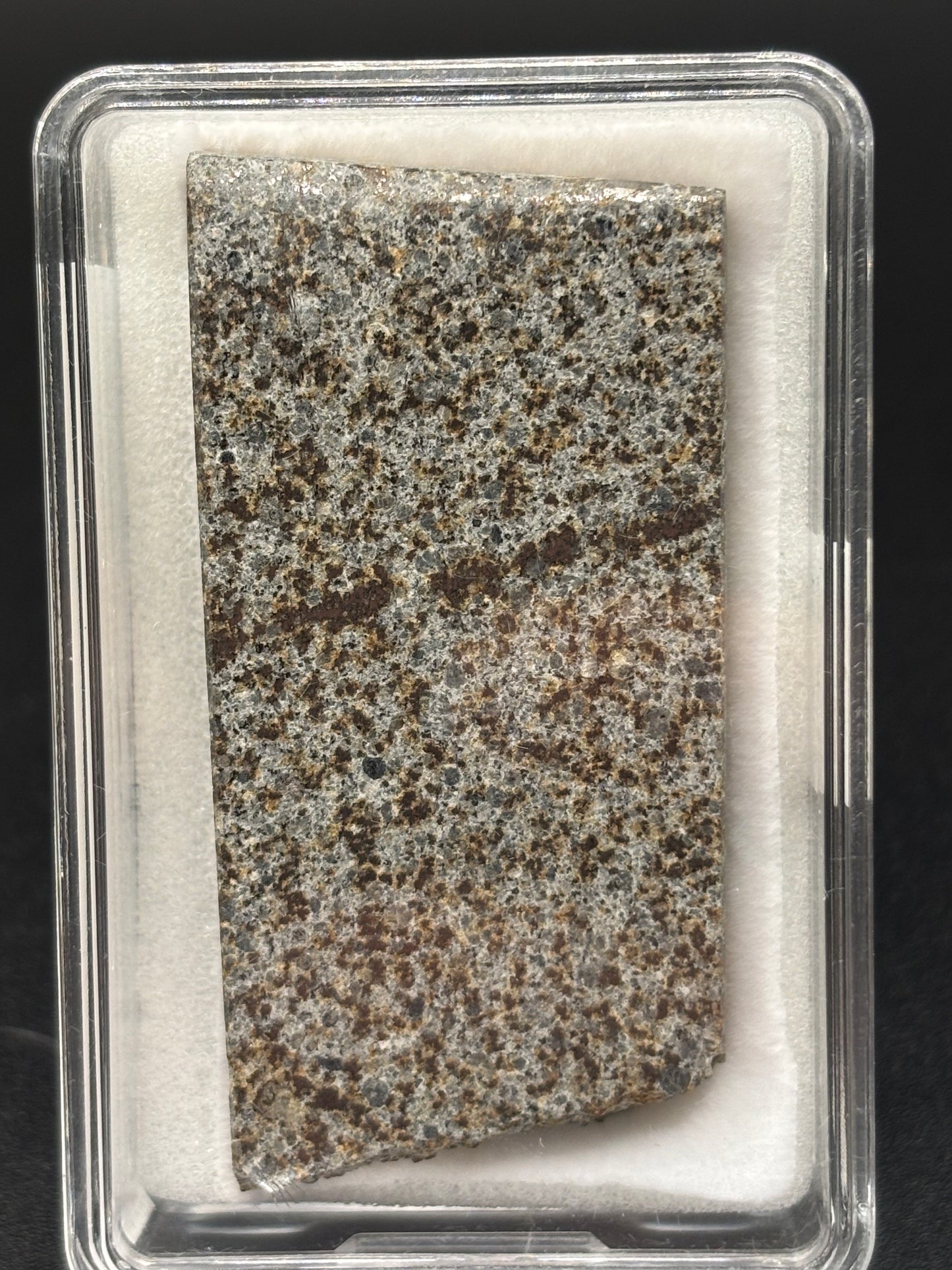 El Hammami Meteorite Specimen Official H5 Chondrite Mauritania Meteorite Historic Desert Find