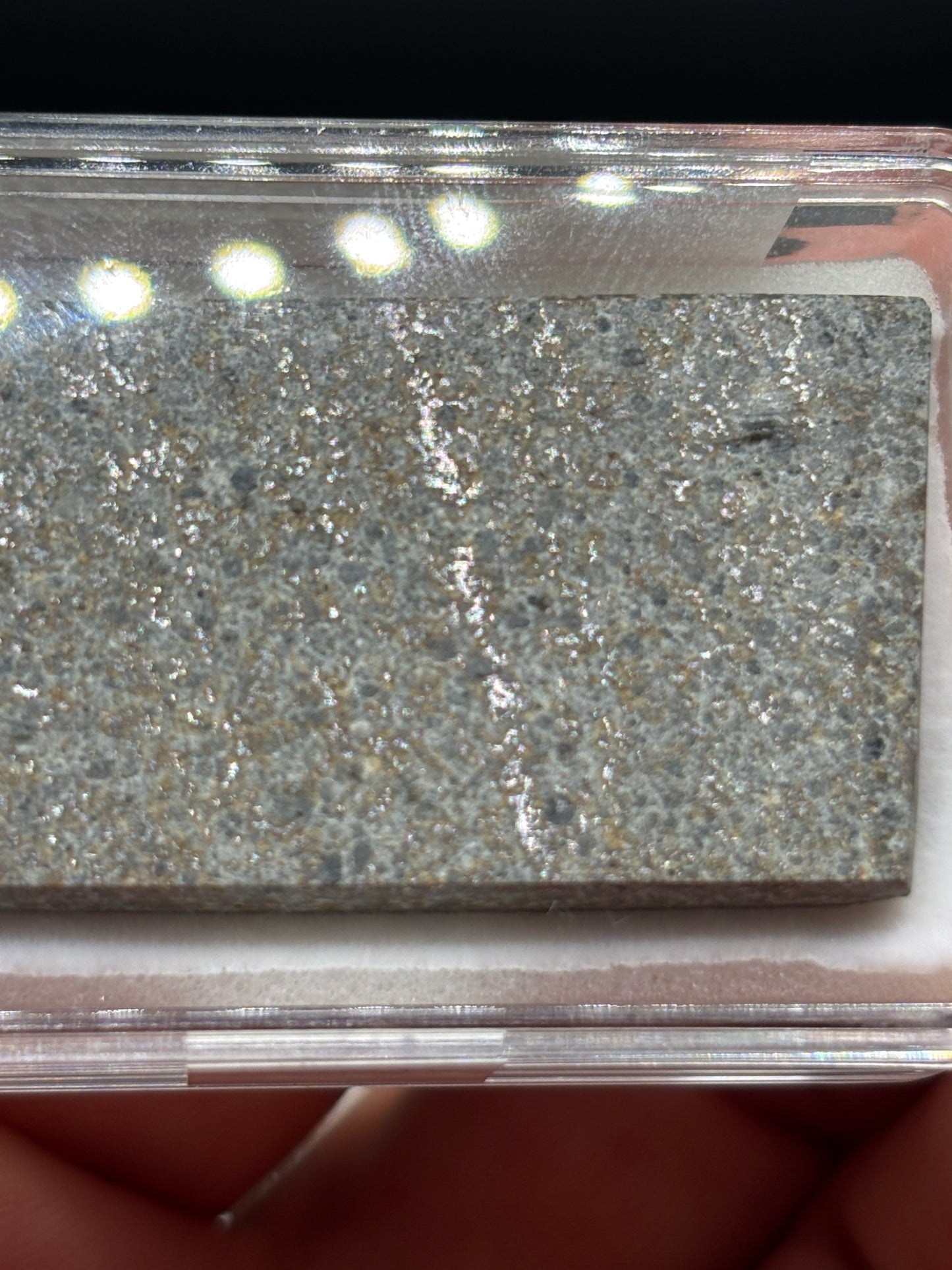 El Hammami Meteorite Specimen Official H5 Chondrite Mauritania Meteorite Historic Desert Find