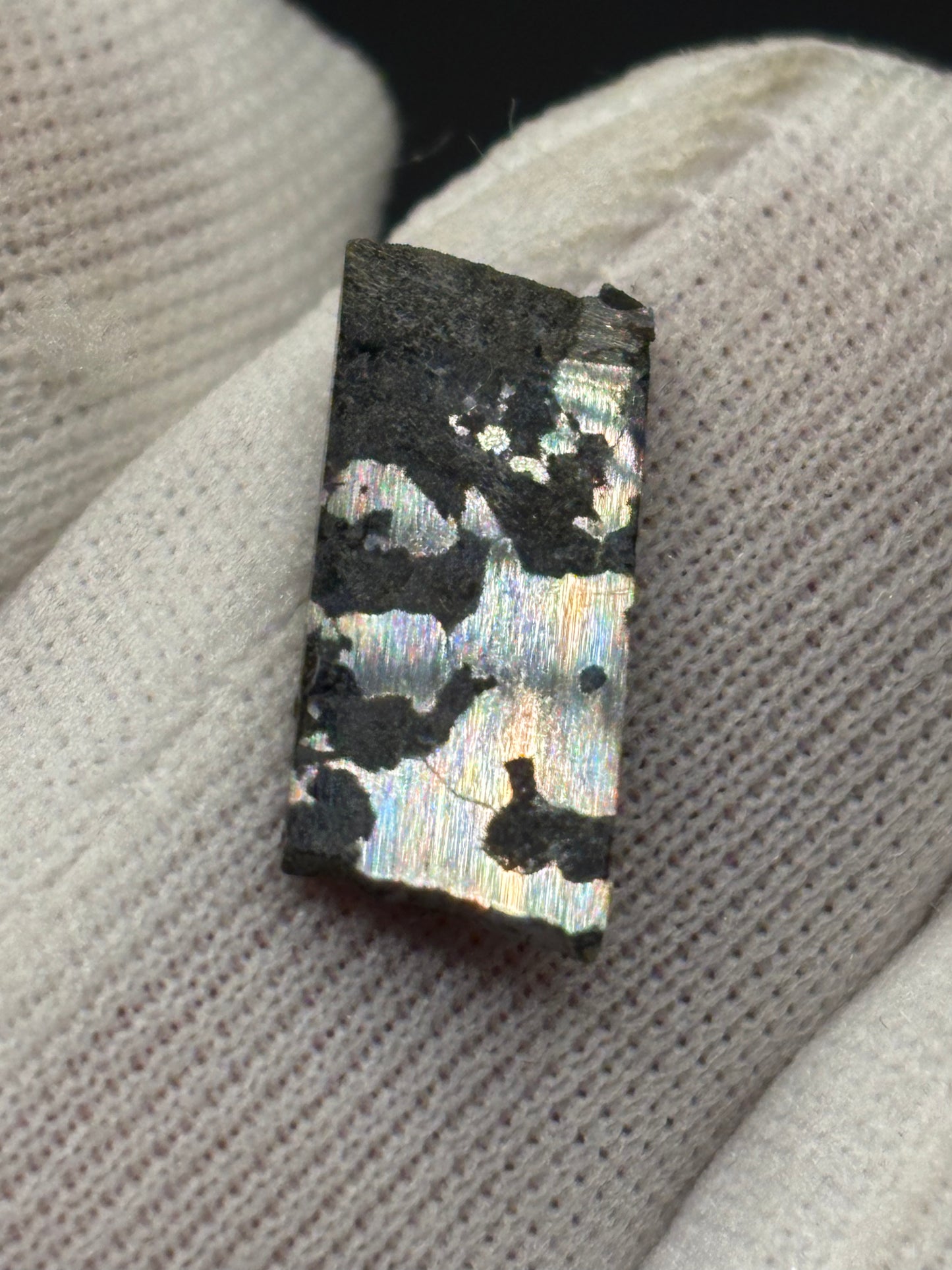Budulan Mesosiderite Meteorite Specimen Rare Official Mesosiderite-B4 Stony-Iron Meteorite Russia