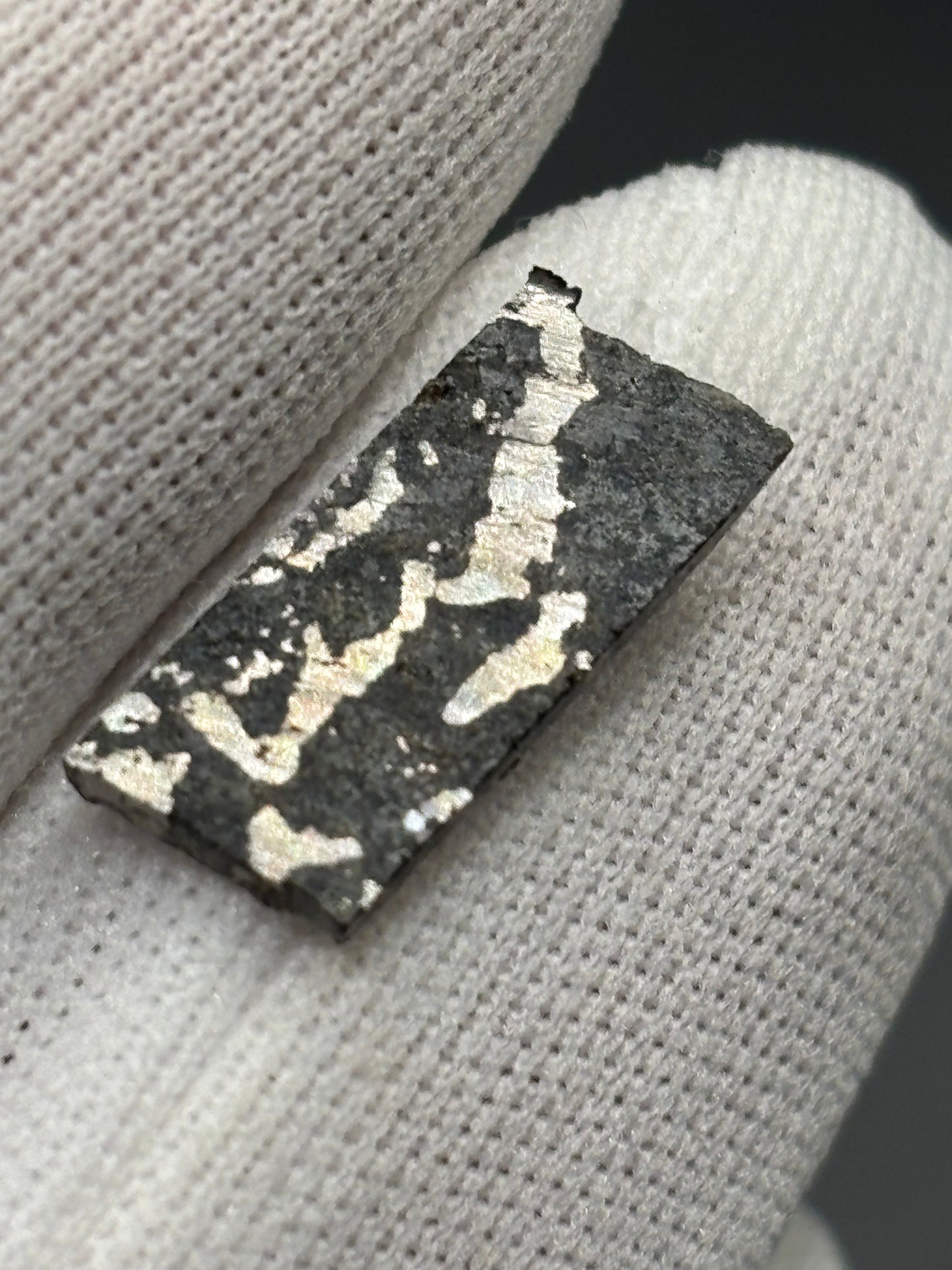 Budulan Mesosiderite Meteorite Specimen Rare Official Mesosiderite-B4 Stony-Iron Meteorite Russia