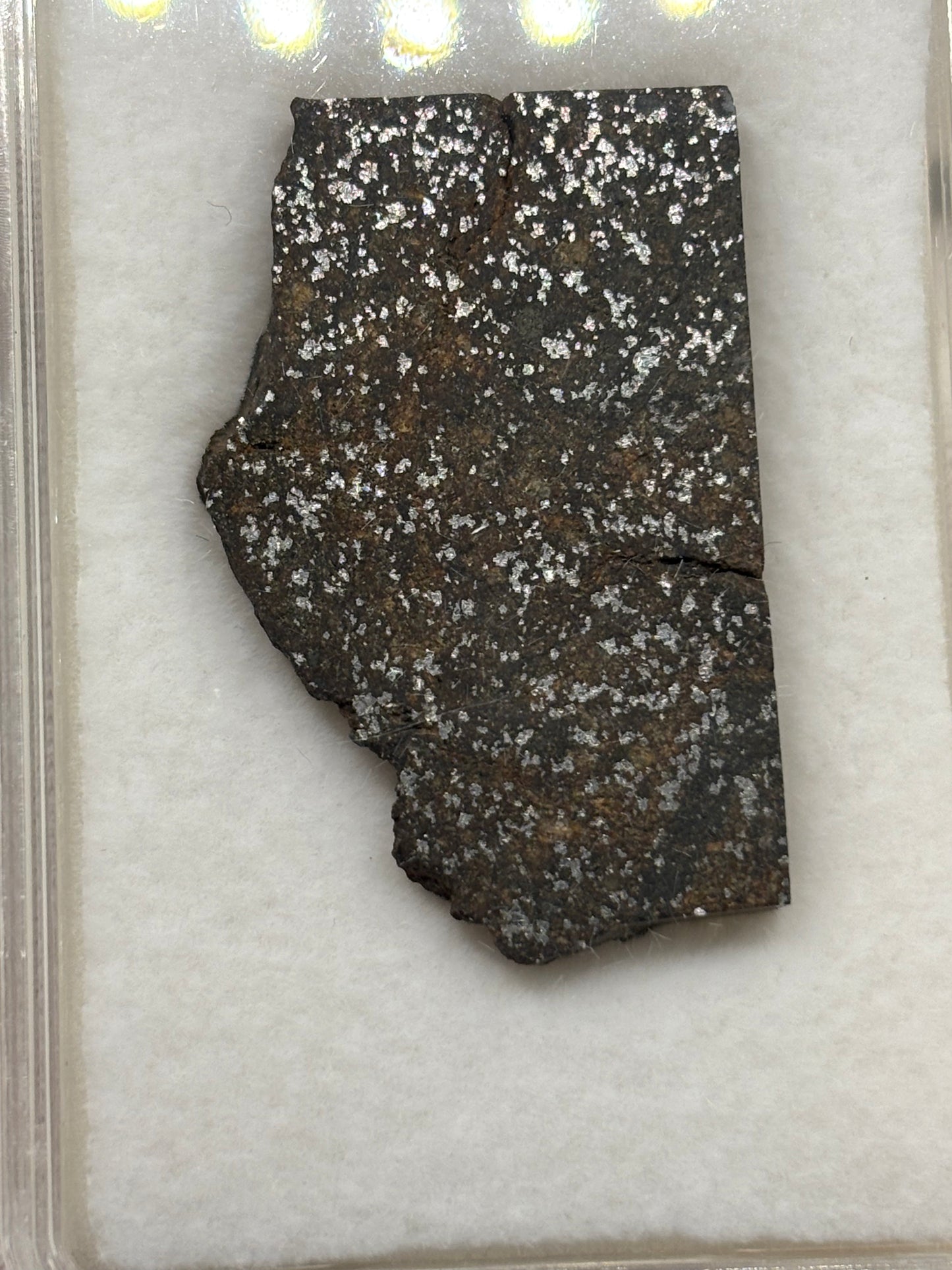 Hassayampa Meteorite Specimen Official H4 Chondrite Arizona Meteorite Historic Desert Find