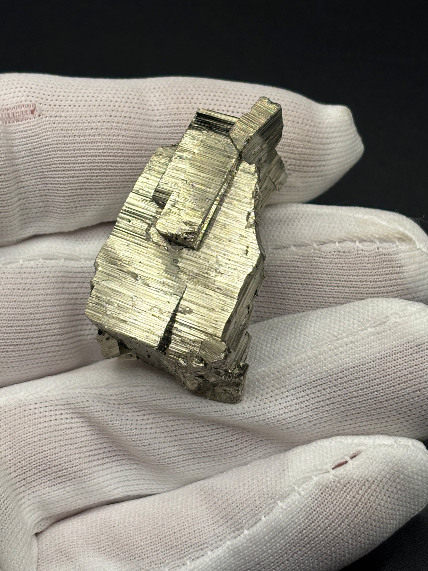 Cubic Pyrite Crystal Cluster Huanzala Mine Peru Natural Pyrite Mineral Specimen
