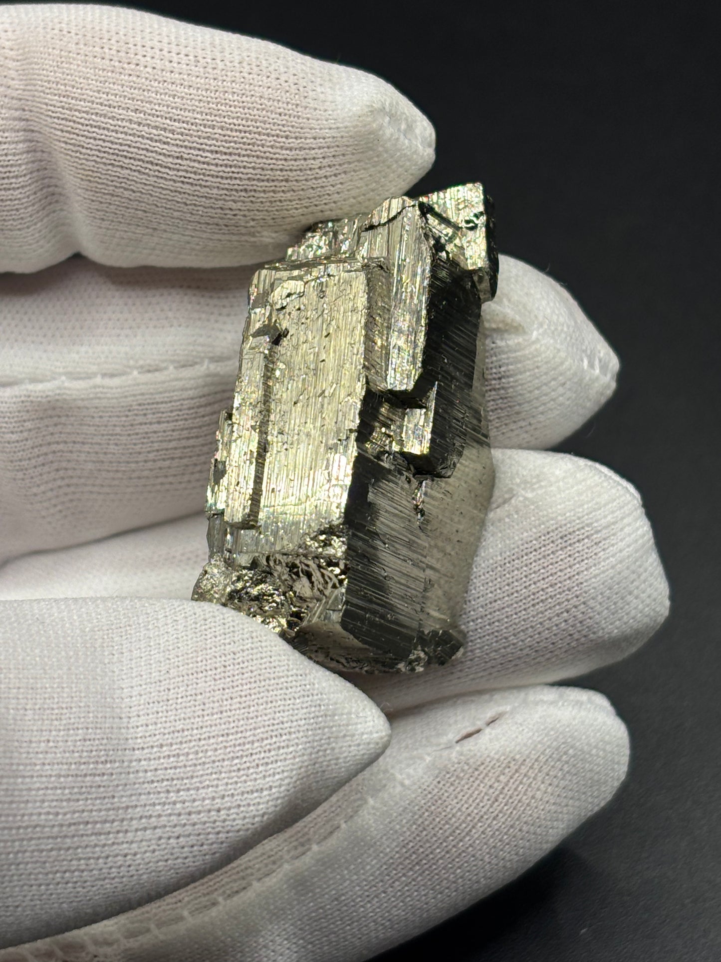 Cubic Pyrite Crystal Cluster Huanzala Mine Peru Natural Pyrite Mineral Specimen