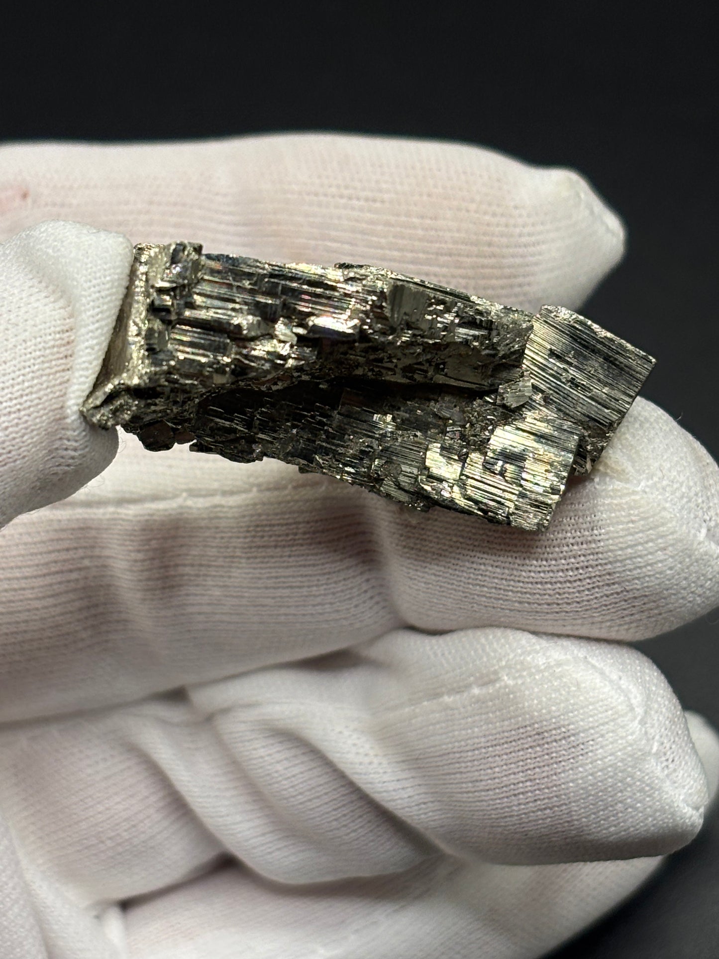 Cubic Pyrite Crystal Cluster Huanzala Mine Peru Natural Pyrite Mineral Specimen