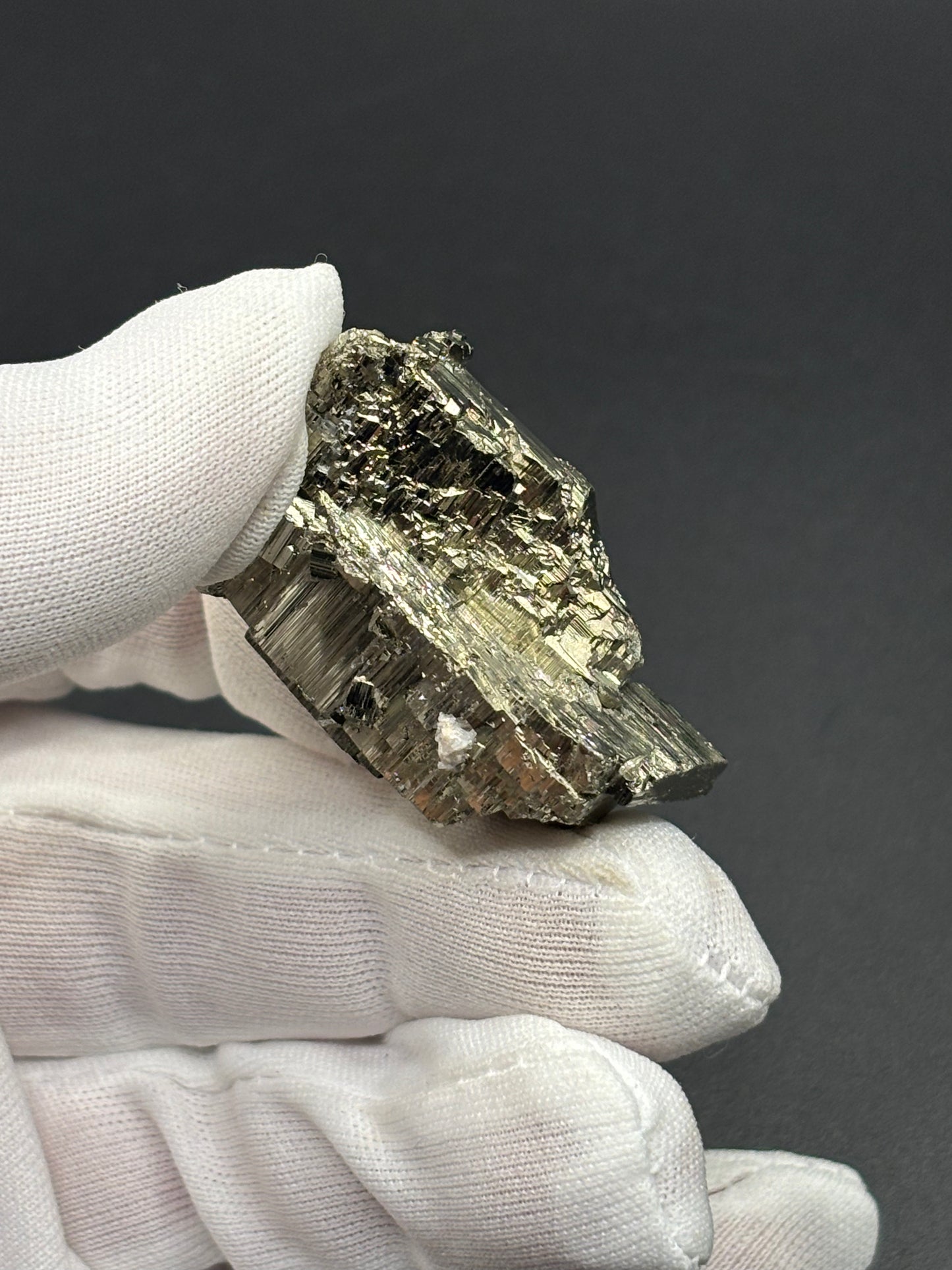 Cubic Pyrite Crystal Cluster Huanzala Mine Peru Natural Pyrite Mineral Specimen