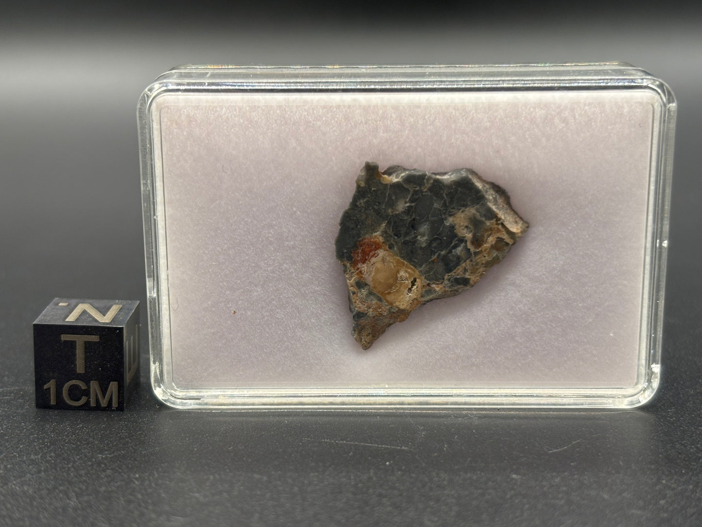 NWA 18045 Lunar Meteorite Specimen Official Lunar Melt Breccia Moon Meteorite