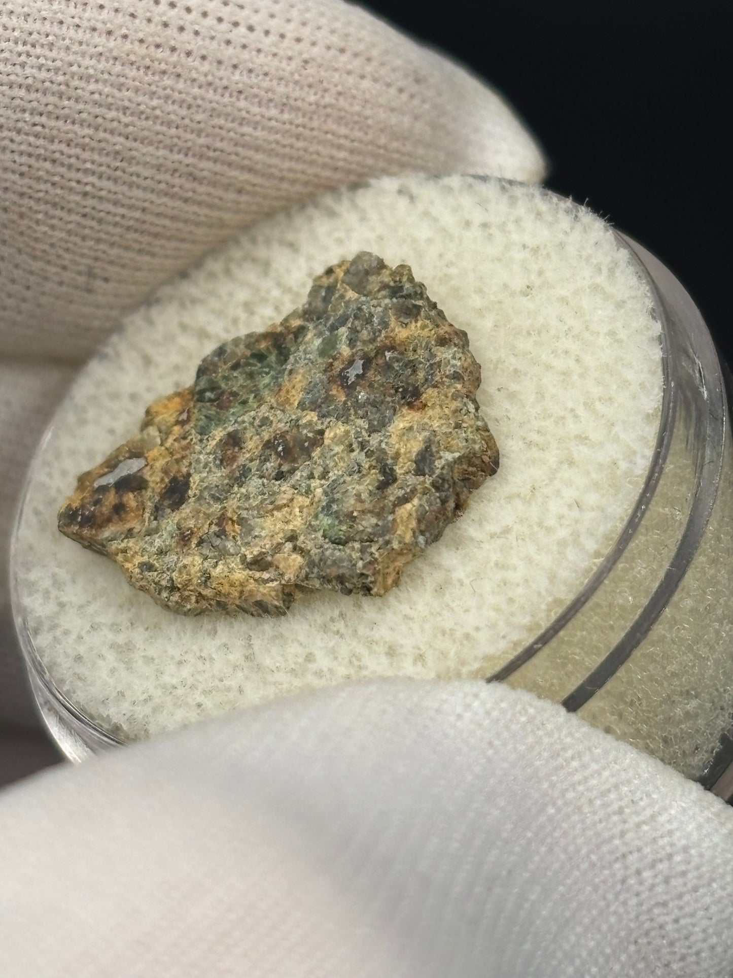 NWA 10265 Lodranite Meteorite Specimen Official Primitive Achondrite Northwest Africa