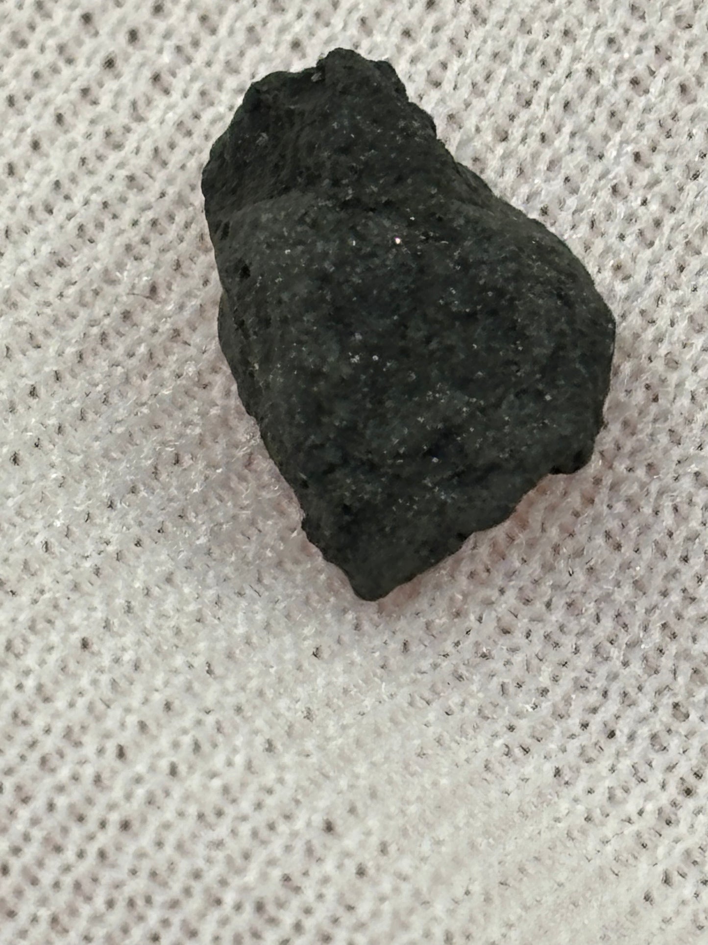 Kolang Meteorite Specimen Historic 2020 Confirmed Fall Official Hammer Stone CM1/2 Carbonaceous Chondrite