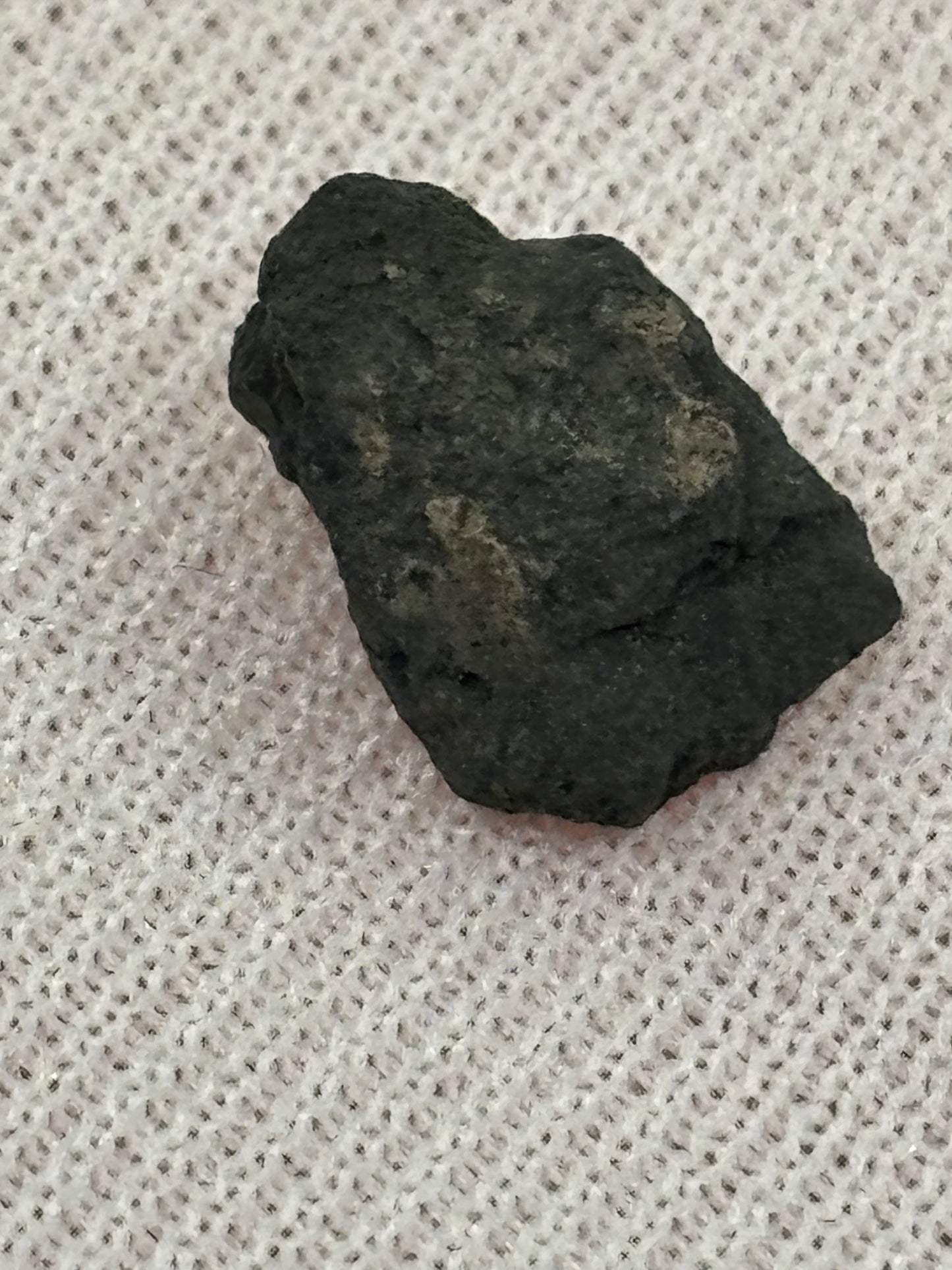 Kolang Meteorite Specimen Historic 2020 Confirmed Fall Official Hammer Stone CM1/2 Carbonaceous Chondrite