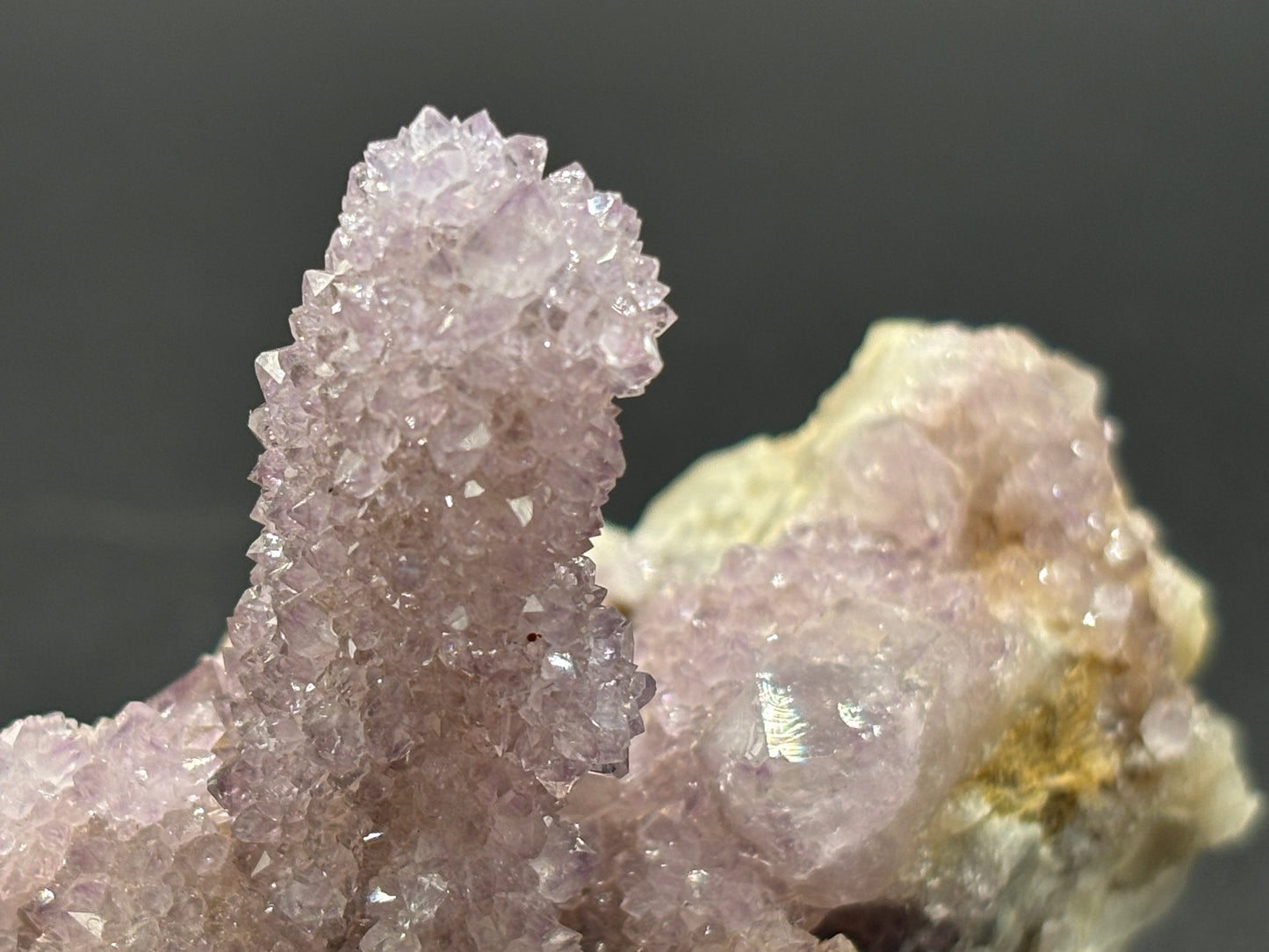 Amethyst Druzy Quartz Specimen Natural Crystal Display Mineral